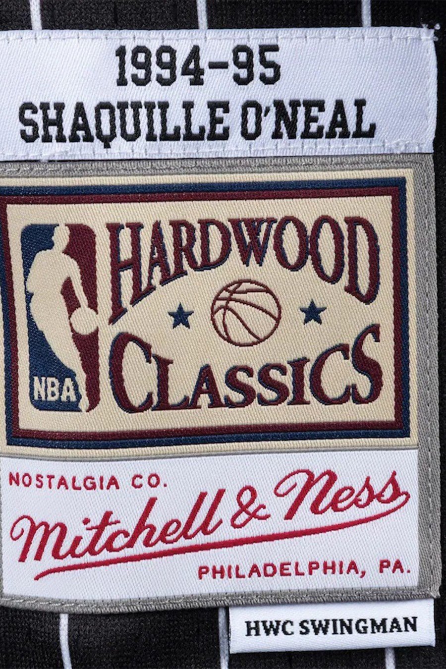 CAMISETA MITCHELL & NESS NEGRA ORLANDO MAGIG SHAQUILLE O´NEAL SWINGMAN JERSEY - AREA ZERO