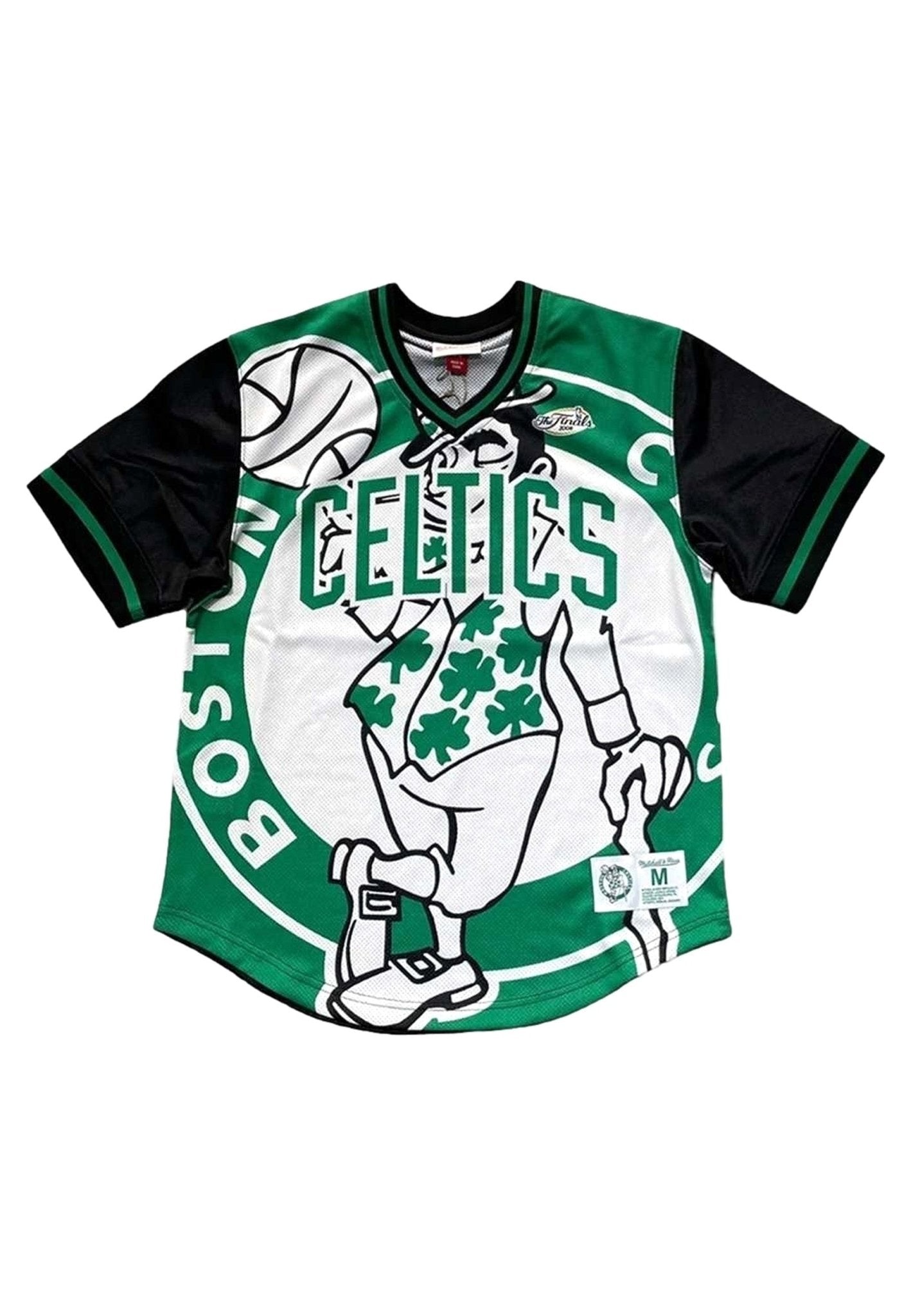 CAMISETA MITCHELL & NESS VERDE CELTICS JUMBOTRONIC TANK TOP - AREA ZERO