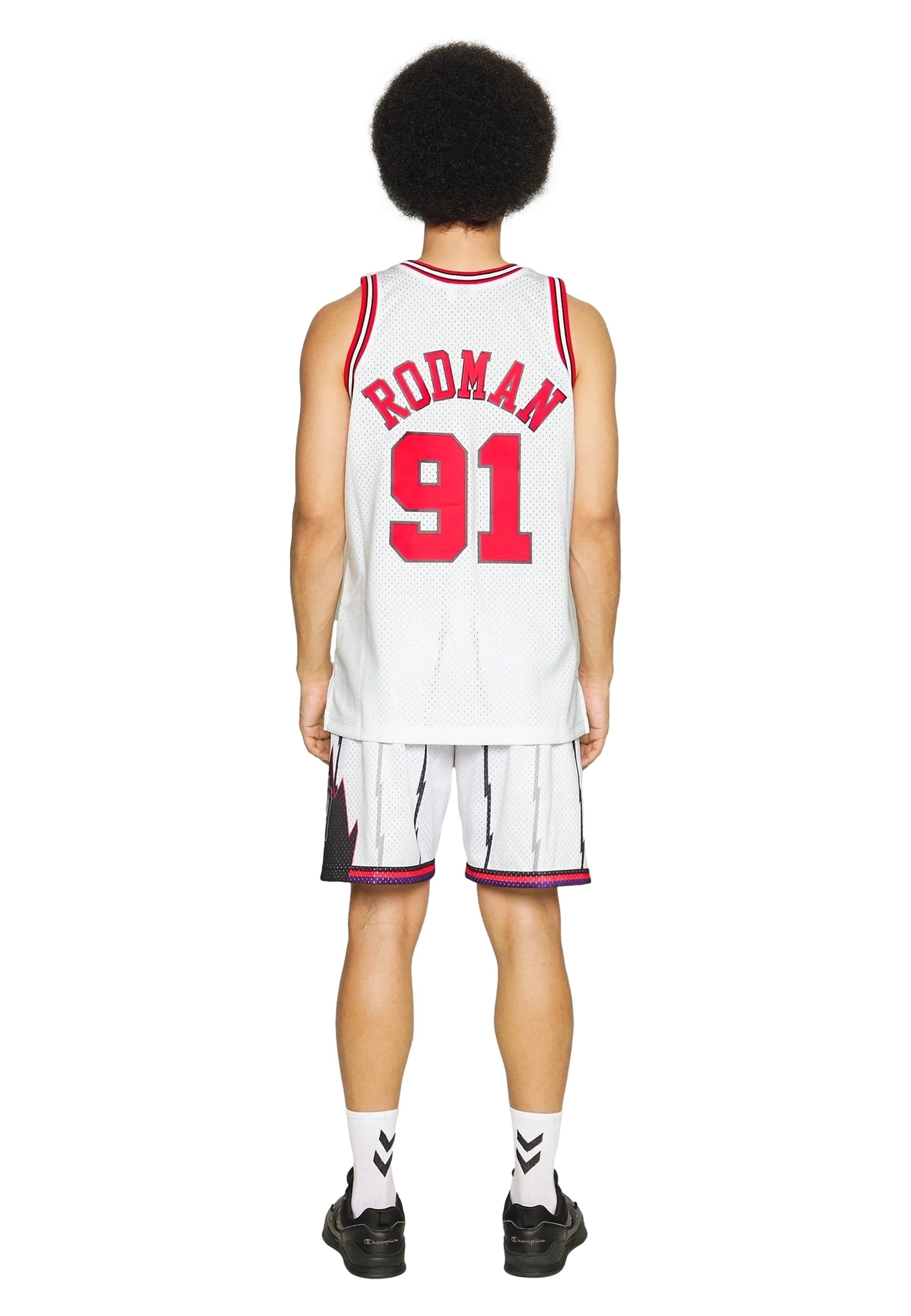 CAMISETA MITCHELL & NESS BLANCA BULLS DENNIS RODMAN SWINGMAN TEE