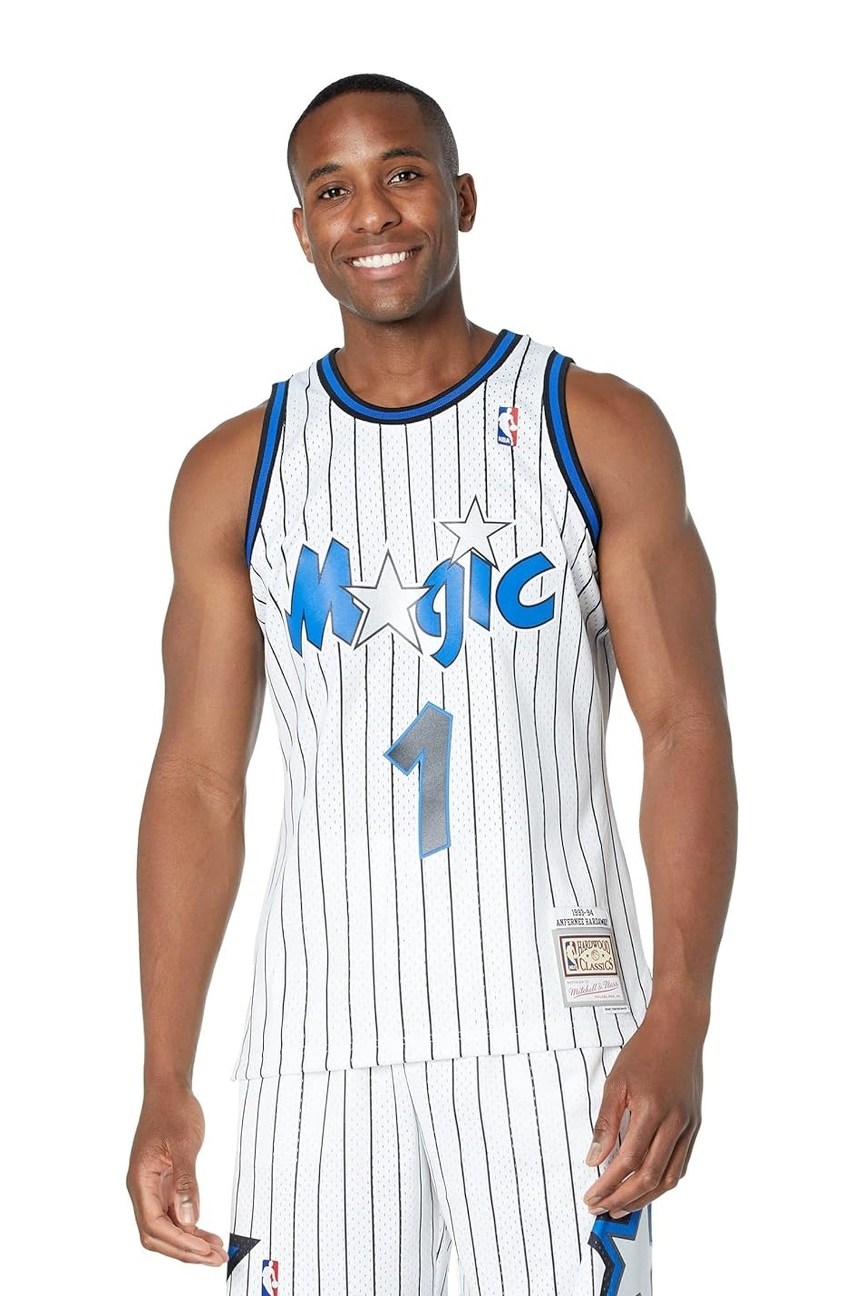 CAMISETA MITCHELL & NESS BLANCA ORLANDO MAGIC HARDAWAY SWINGMAN JERSEY