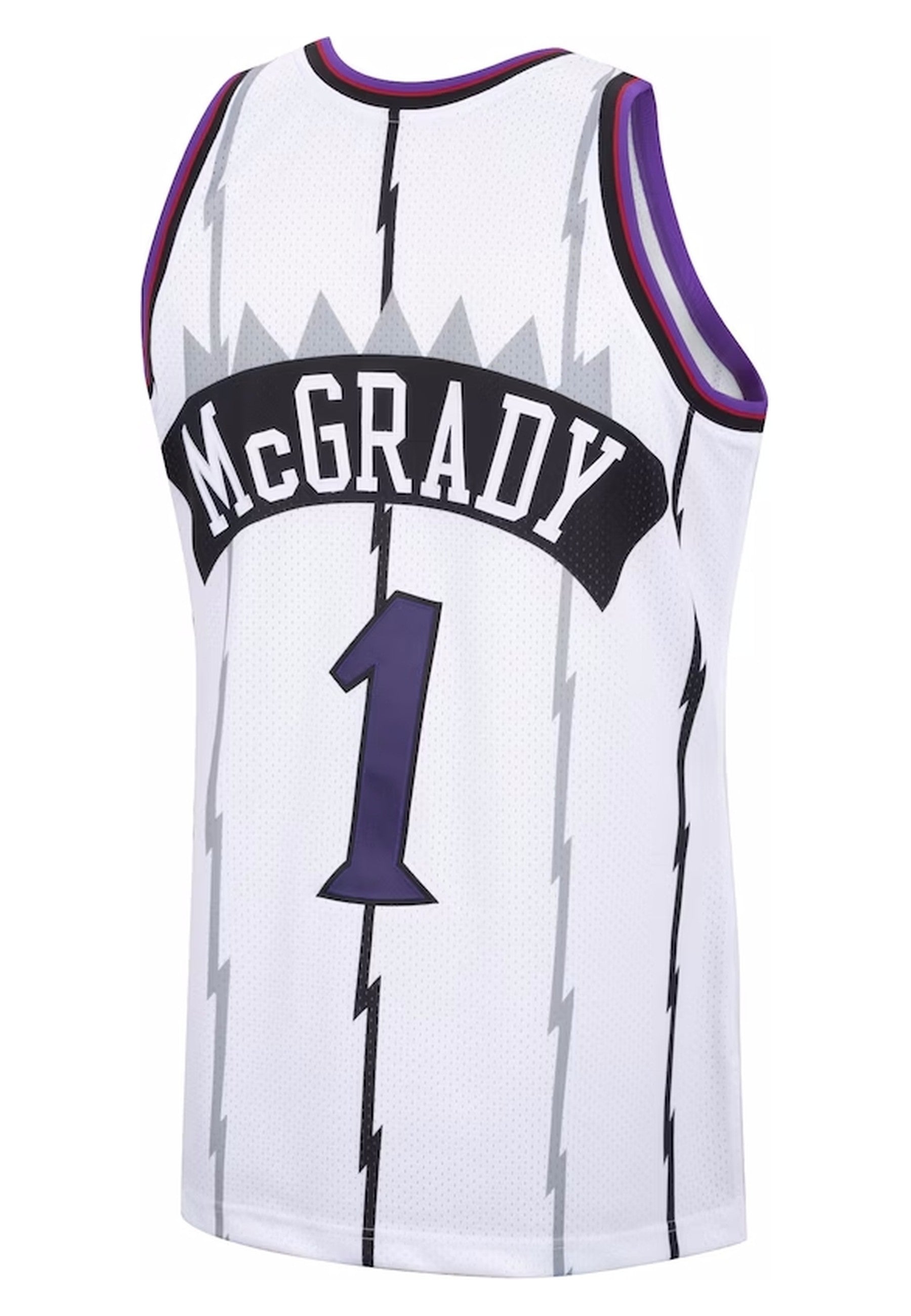 CAMISETA MITCHELL & NESS BLANCA TORONTO RAPTORS MCGRADY SWINGMAN JERSEY