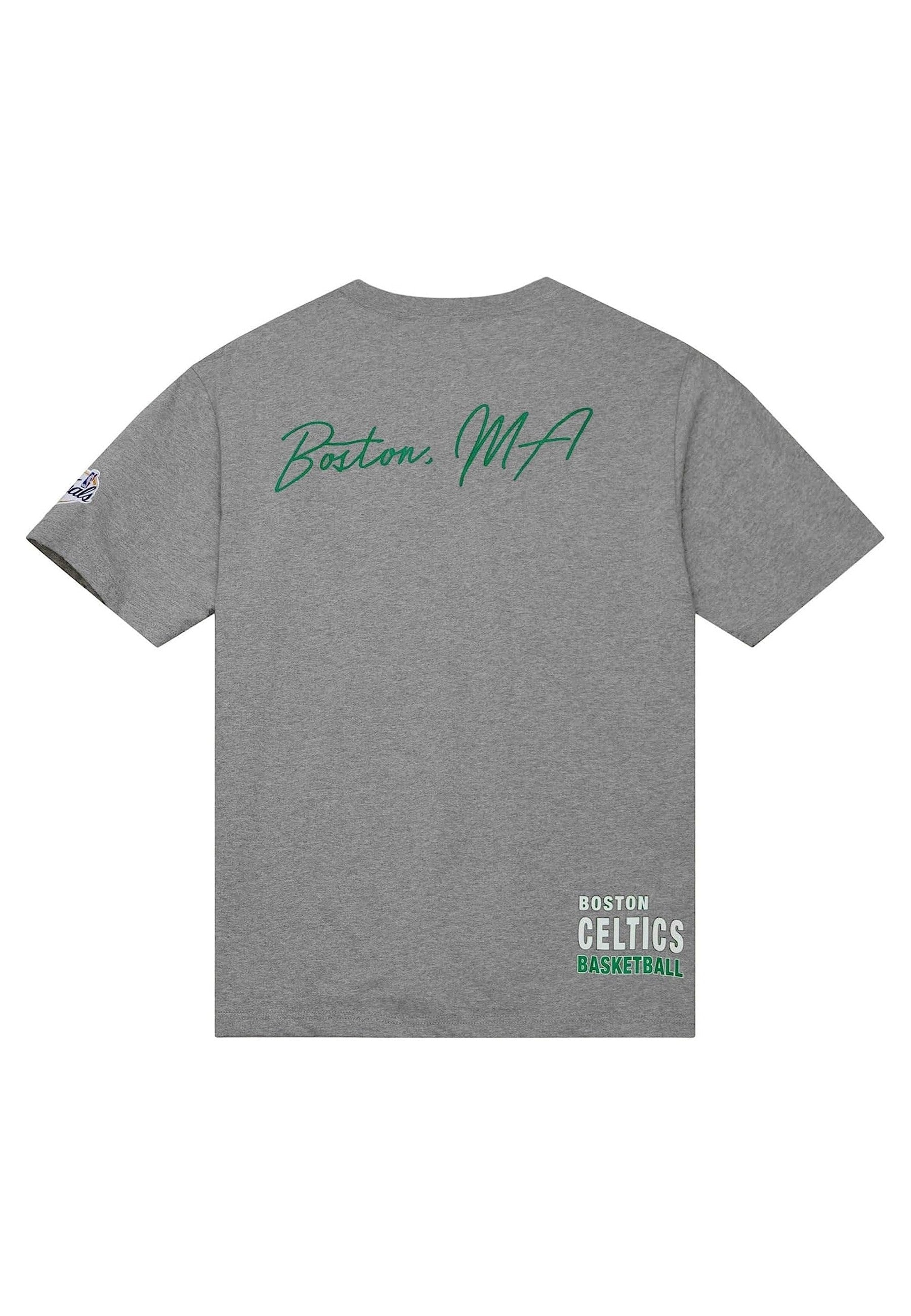 CAMISETA MITCHELL & NESS GRIS BOSTON CELTICS CITY COLLECTIO TEE