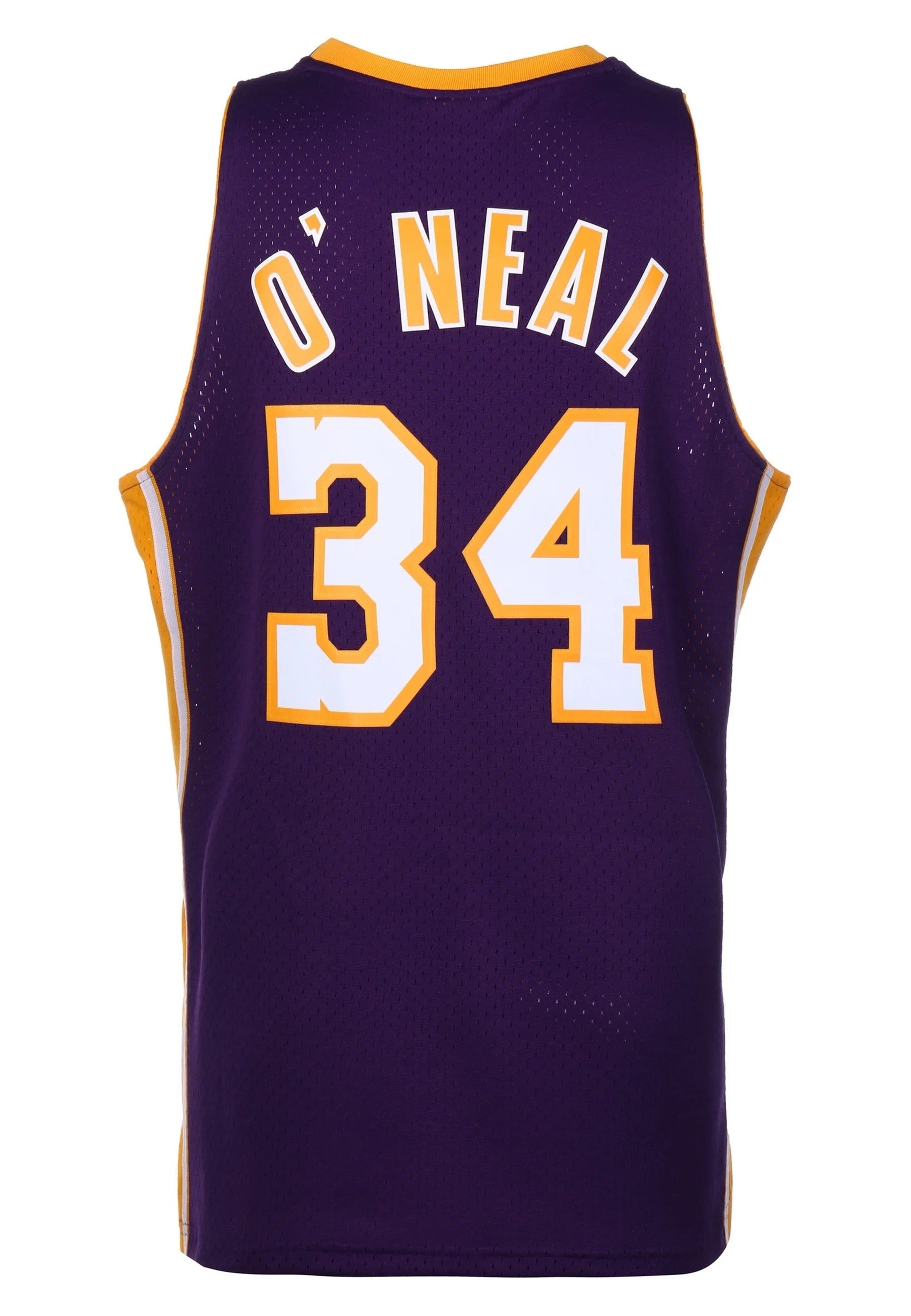 CAMISETA MITCHELL & NESS MORADA LAKERS SHAQUILLE O´NEAL SWINGMAN JERSEY