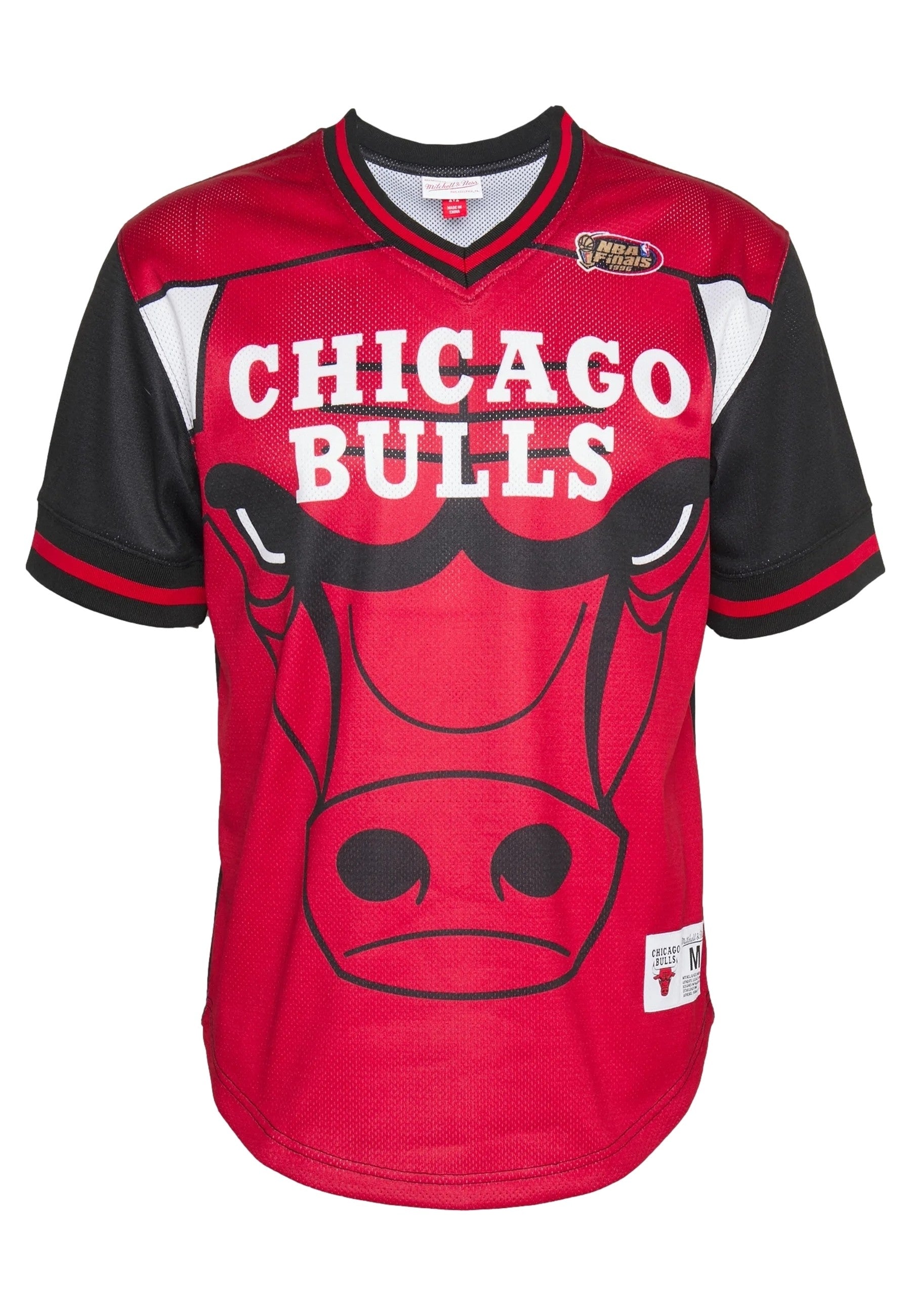 CAMISETA MITCHELL & NESS ROJA BULLS JUMBOTRONIC TANK TOP