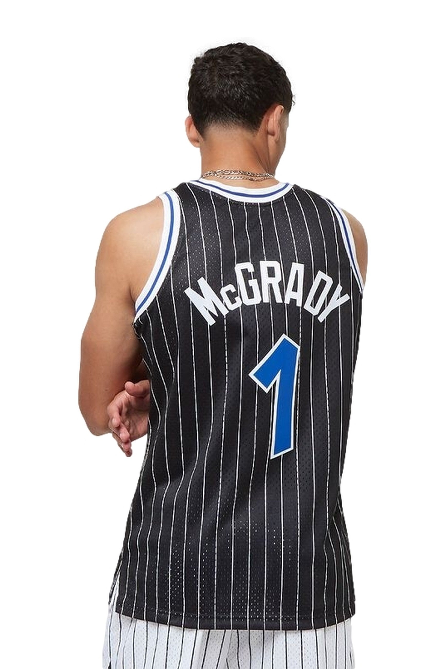 CAMISETA MITCHELL & NESS ROYAL TMC GRADY ORLANDO MAGIC SWINGMAN JERSEY