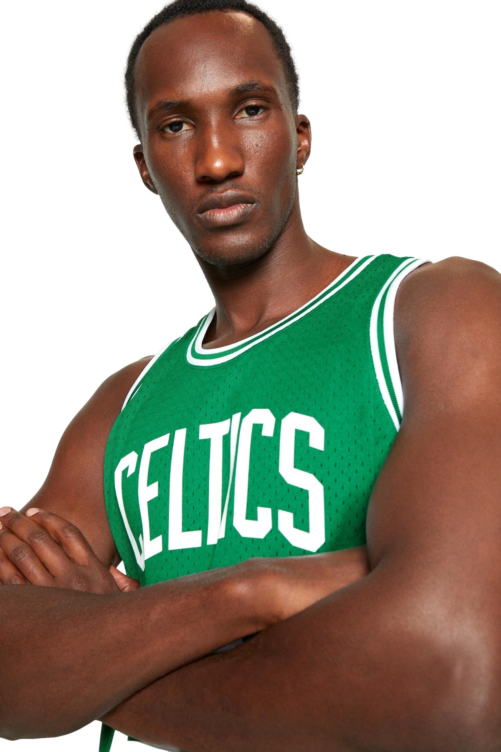 CAMISETA MITCHELL & NESS VERDE BOSTOS CELTICS LARRY BIRD SWINGMAN JERSEY