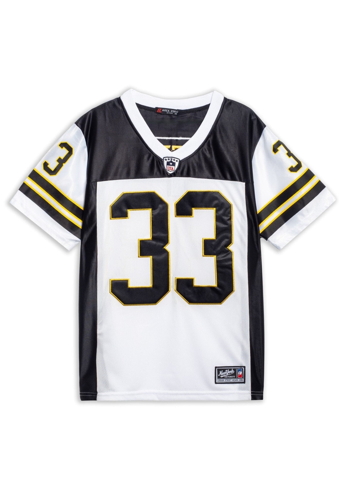 CAMISETA NEGRA 33 PETERSON NFL JERSEY - AREA ZERO