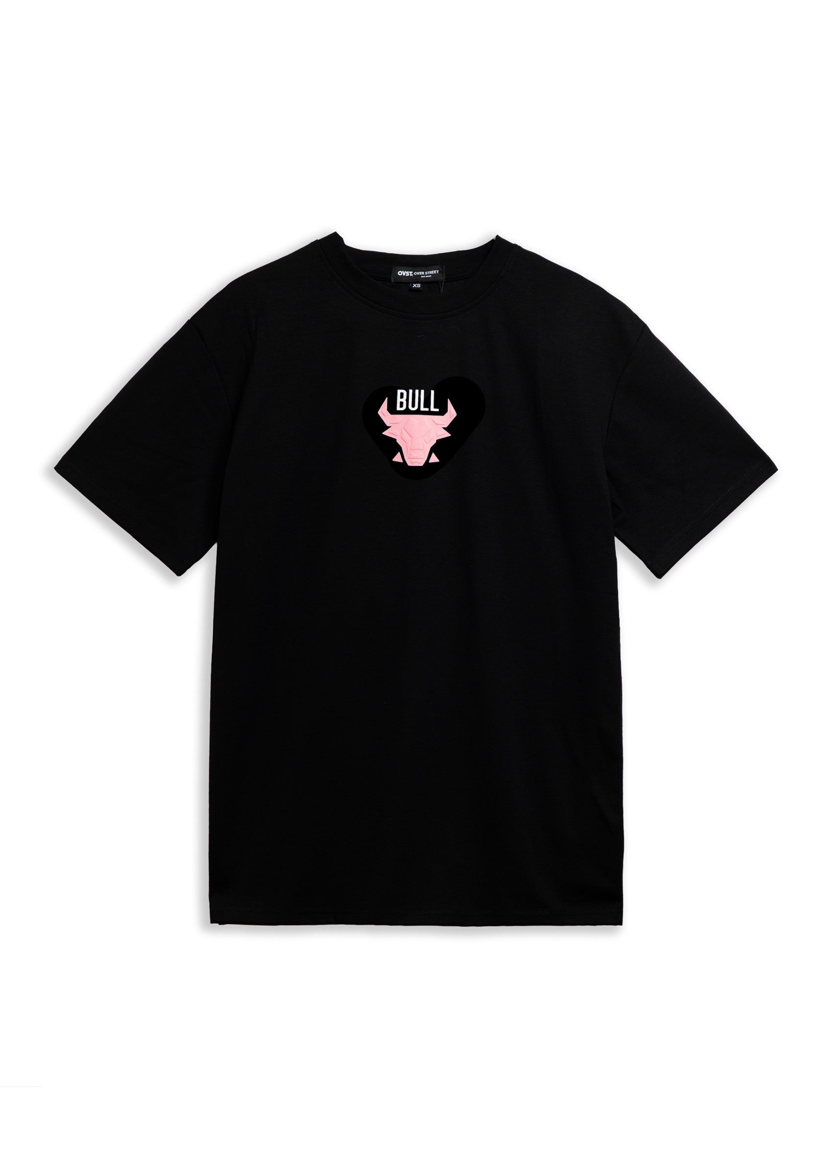 CAMISETA NEGRA BULL CHICAGO OVERSIZED TEE