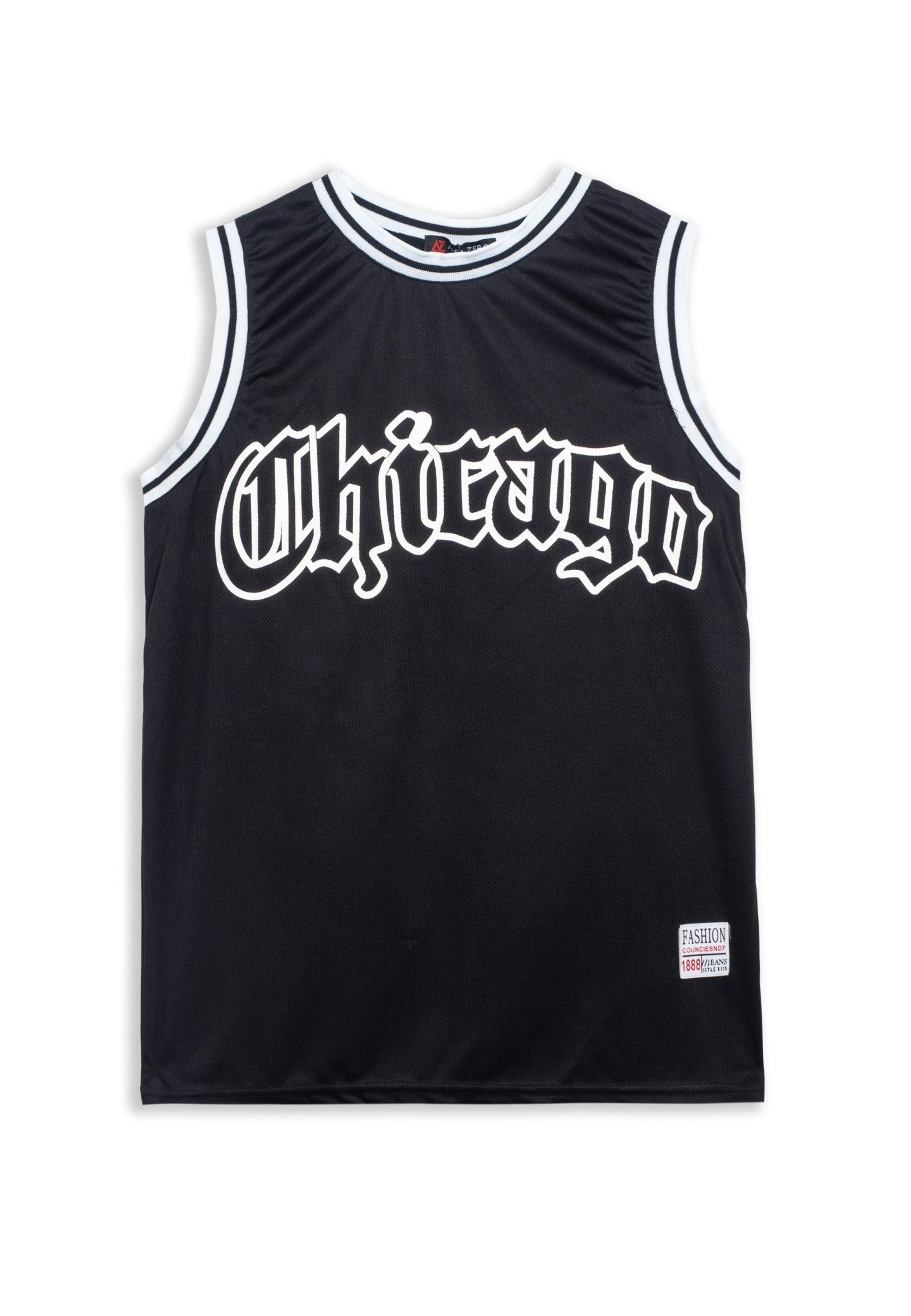 CAMISETA NEGRA CHICAGO GOTIC LOGO TANK TOP - AREA ZERO