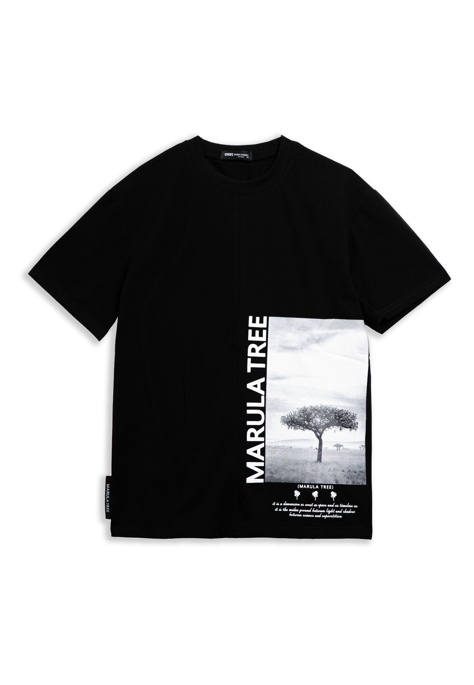 CAMISETA NEGRA MADULA TREE OVERSIZED TEE
