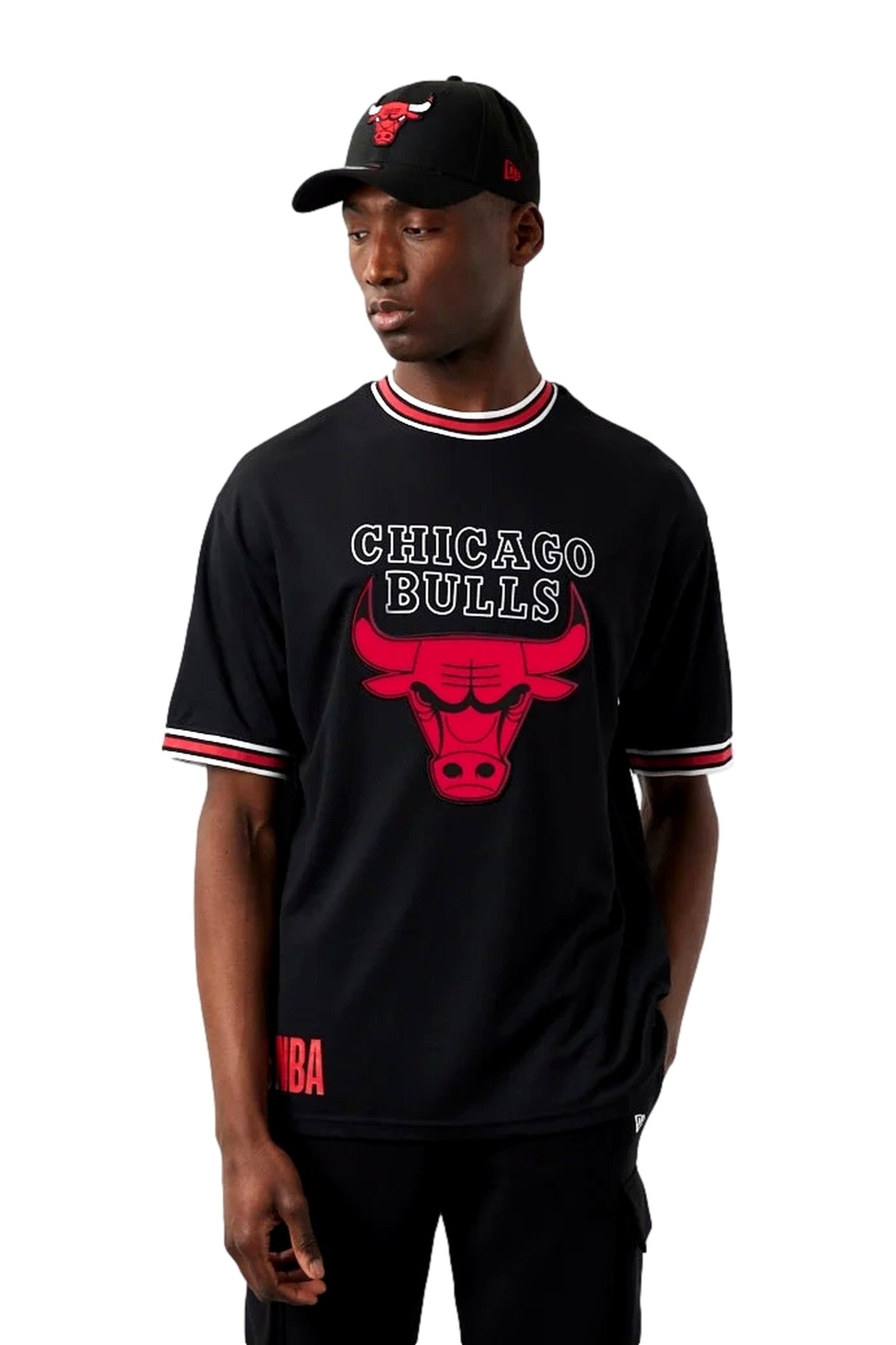 CAMISETA NEGRA NEW ERA TEAM LOGO CHIBUL