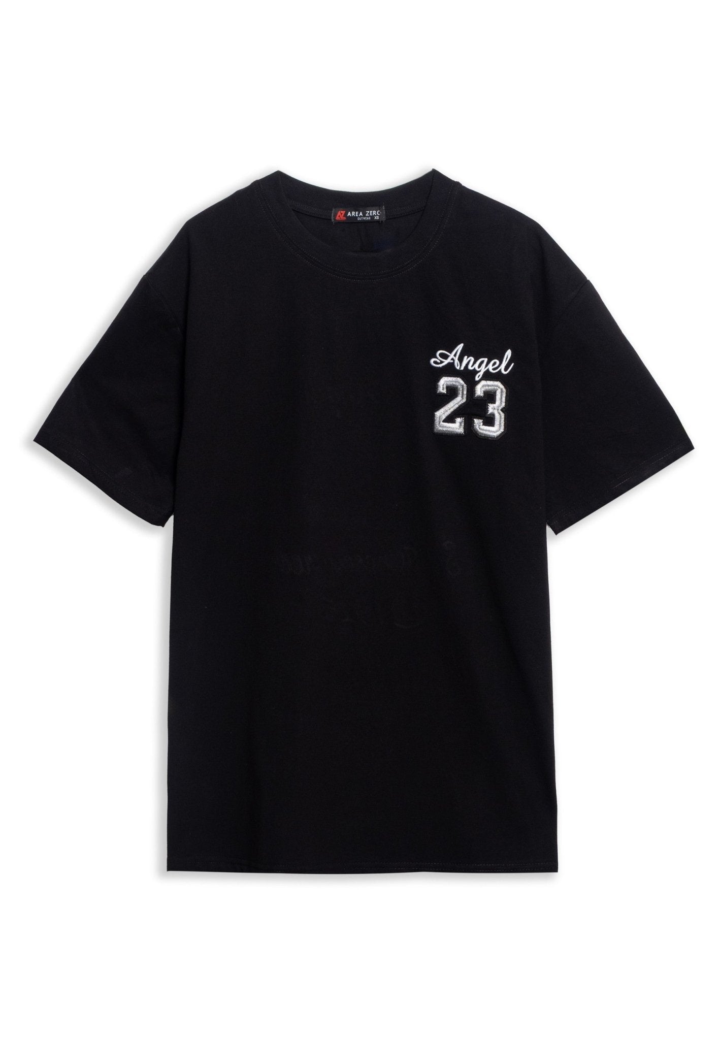 CAMISETA NEGRA ONESELF OVERSIZED TEE - AREA ZERO