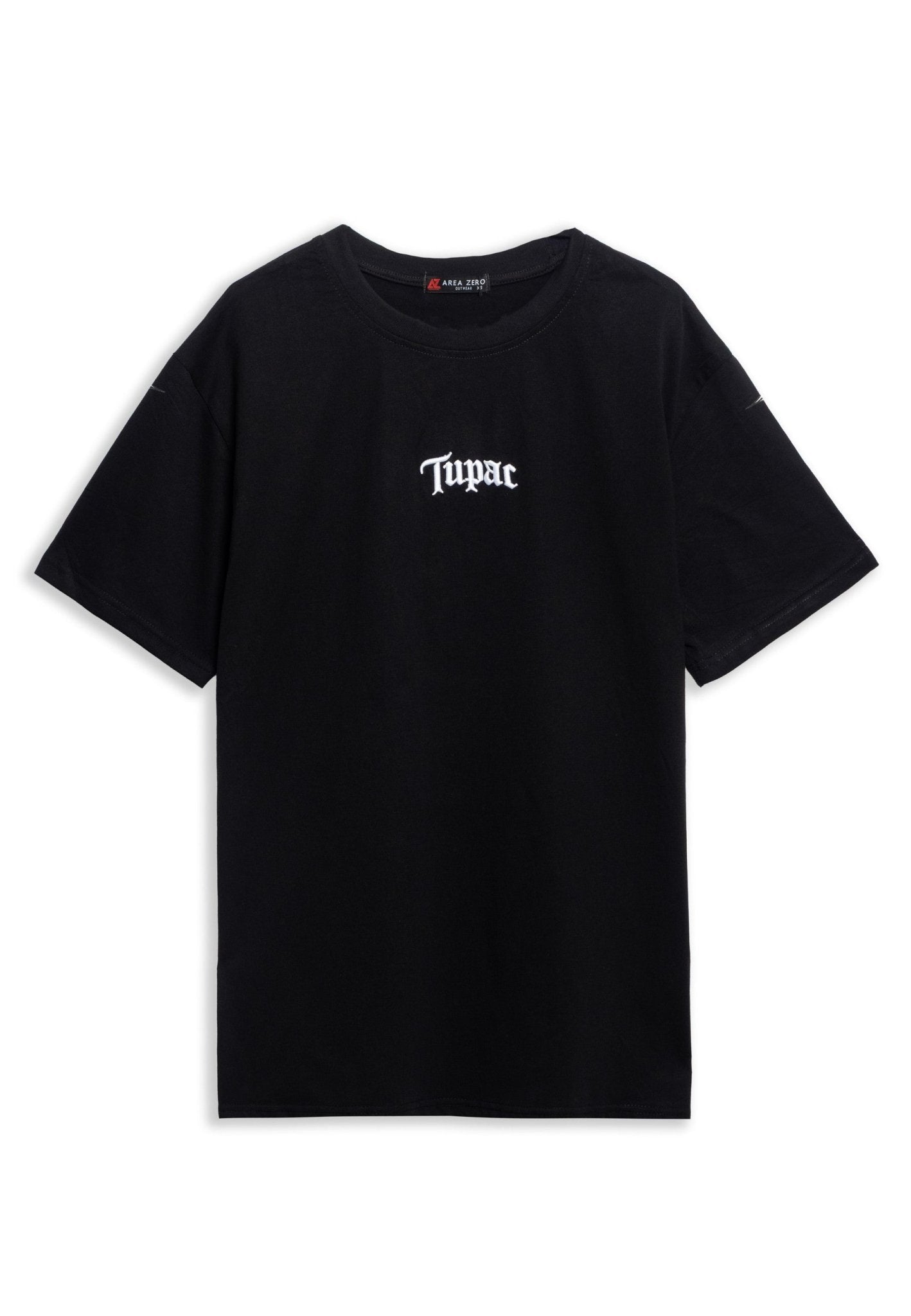 CAMISETA NEGRA SHAKUR WINGS OVERSIZED TEE - AREA ZERO