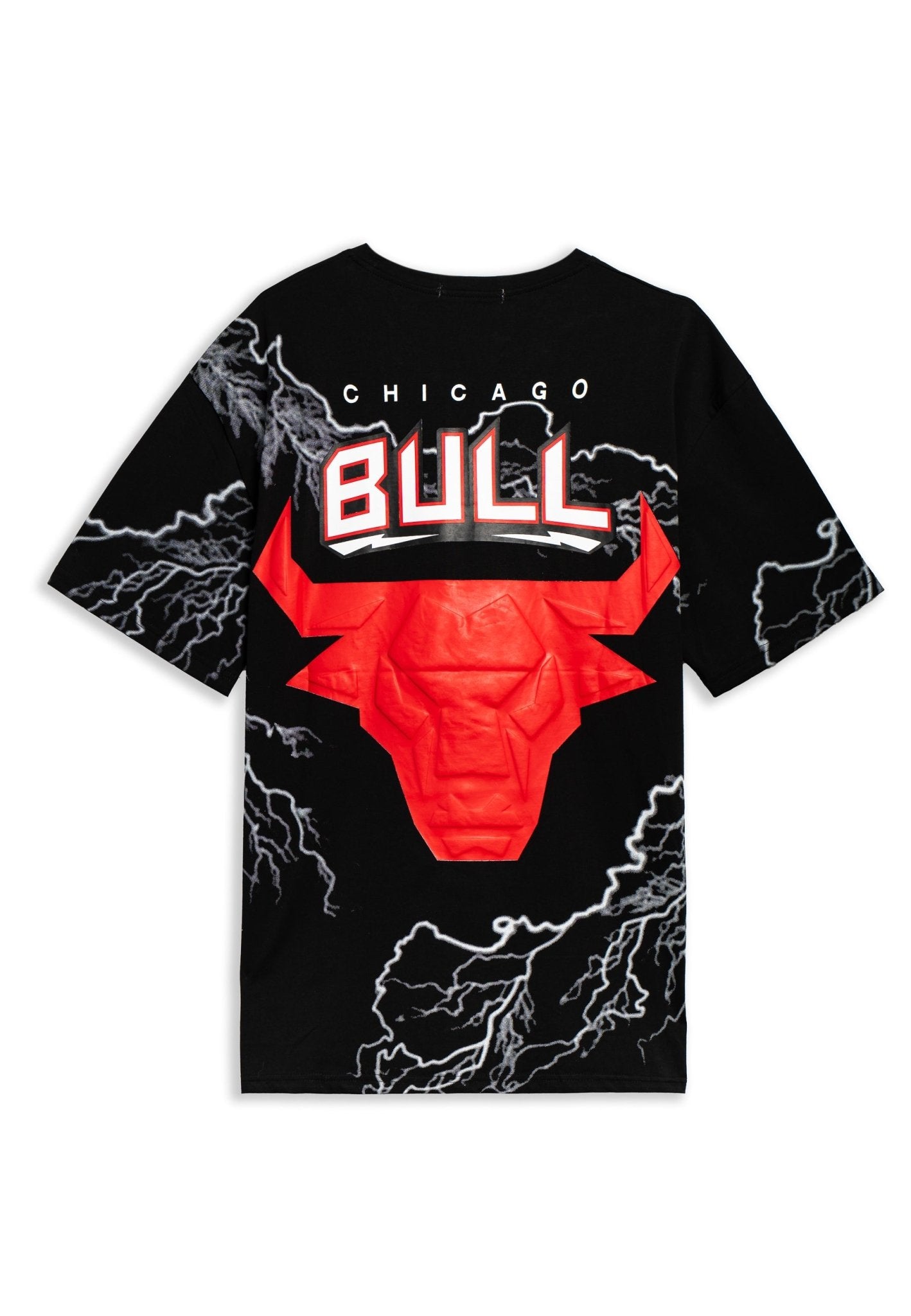CAMISETA NEGRA THUNDER BULL TEE - AREA ZERO