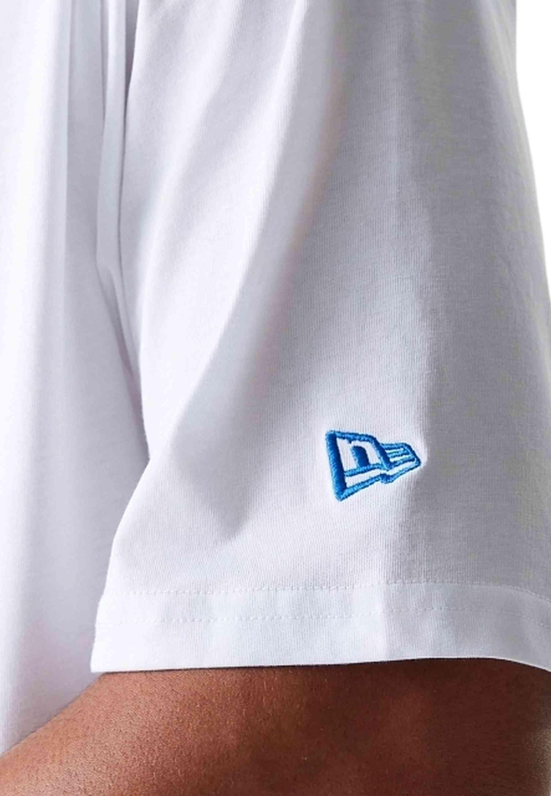 CAMISETA NEW ERA BLANCA PACERS NBA PARIS GAMES OS TEE INDPAC