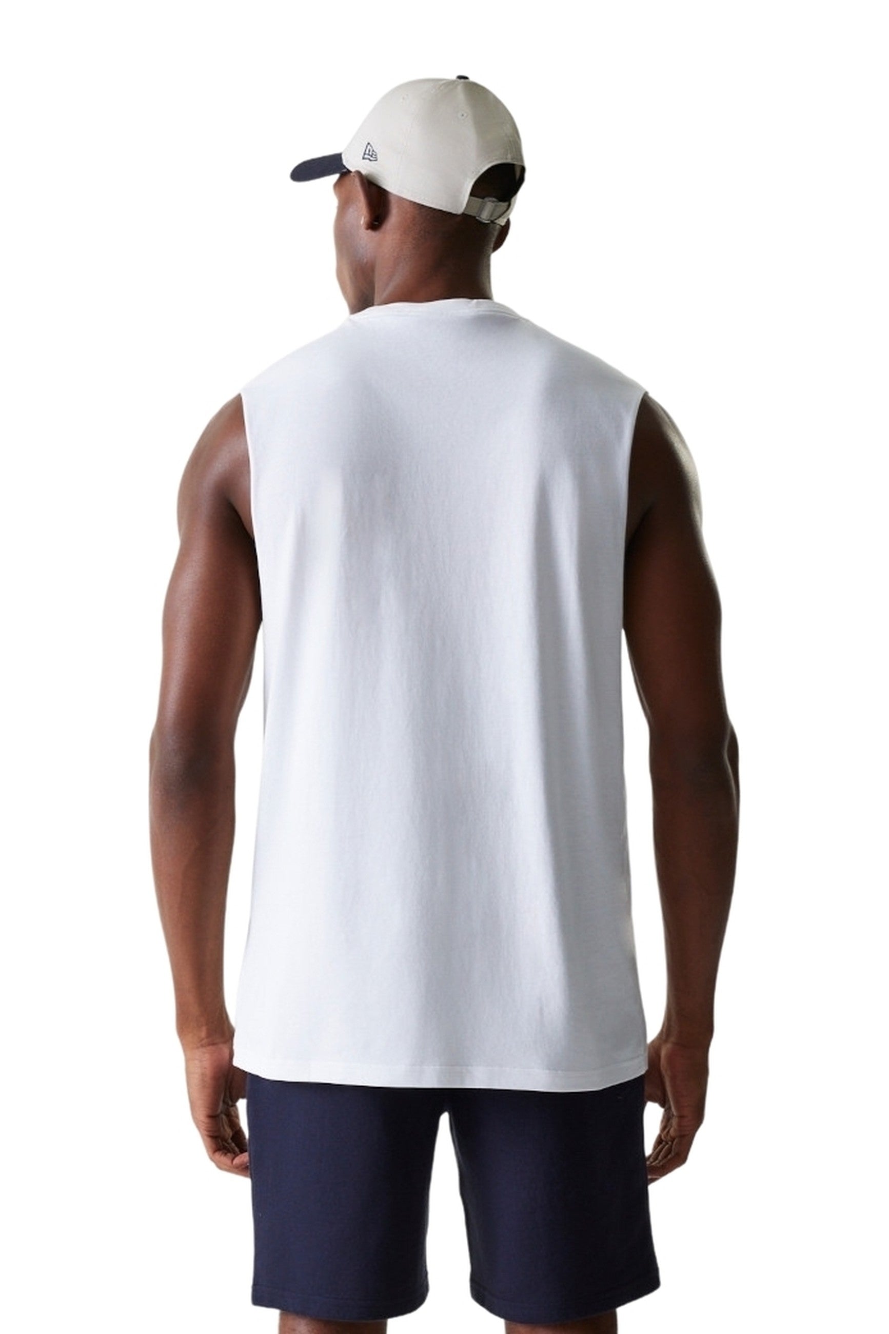 CAMISETA NEW ERA BLANCA TIRANTES YANKKES MIDI LOGO SLEEVELESS TEE