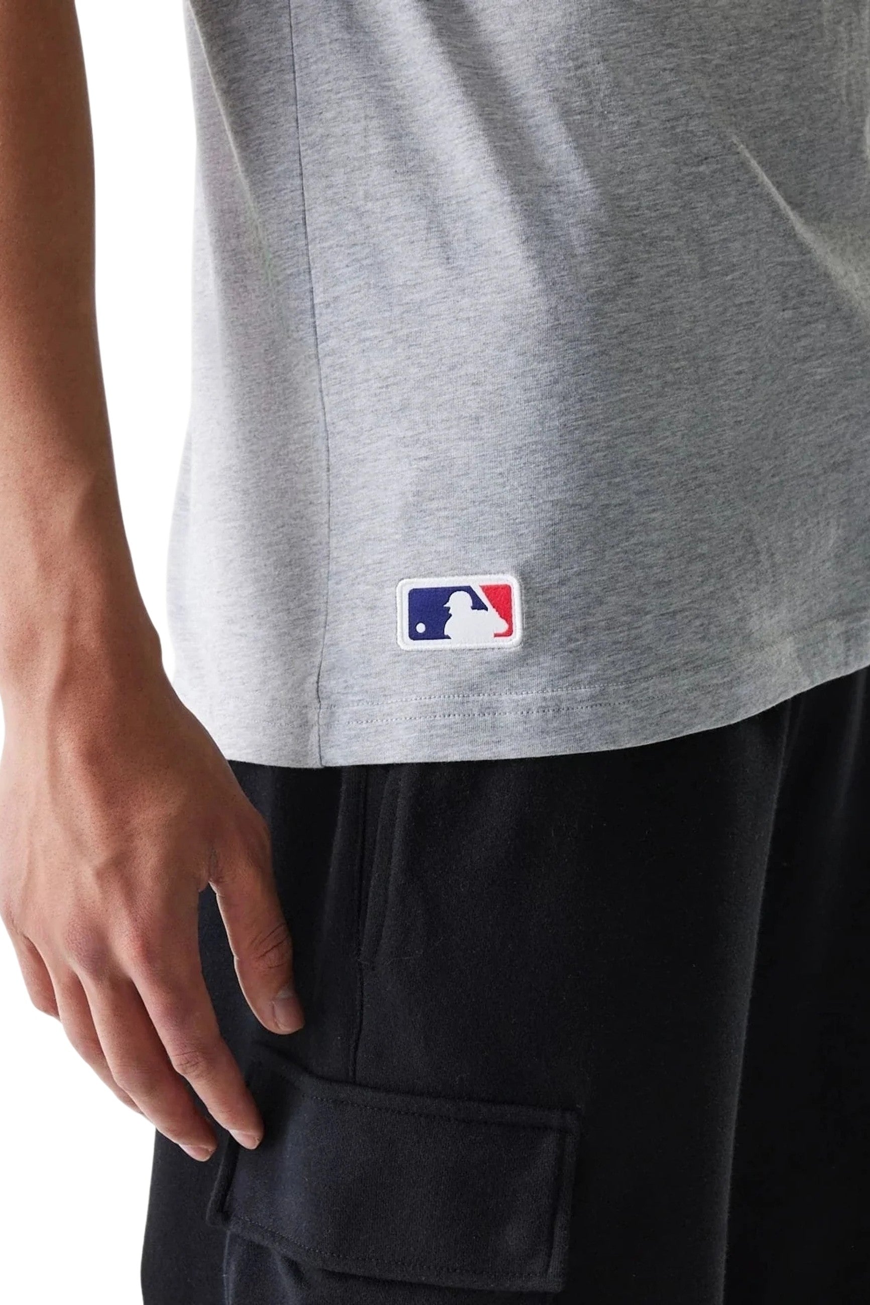 CAMISETA NEW ERA GRIS DODGERS NOS MLB REGULAR TEE LOSDOD
