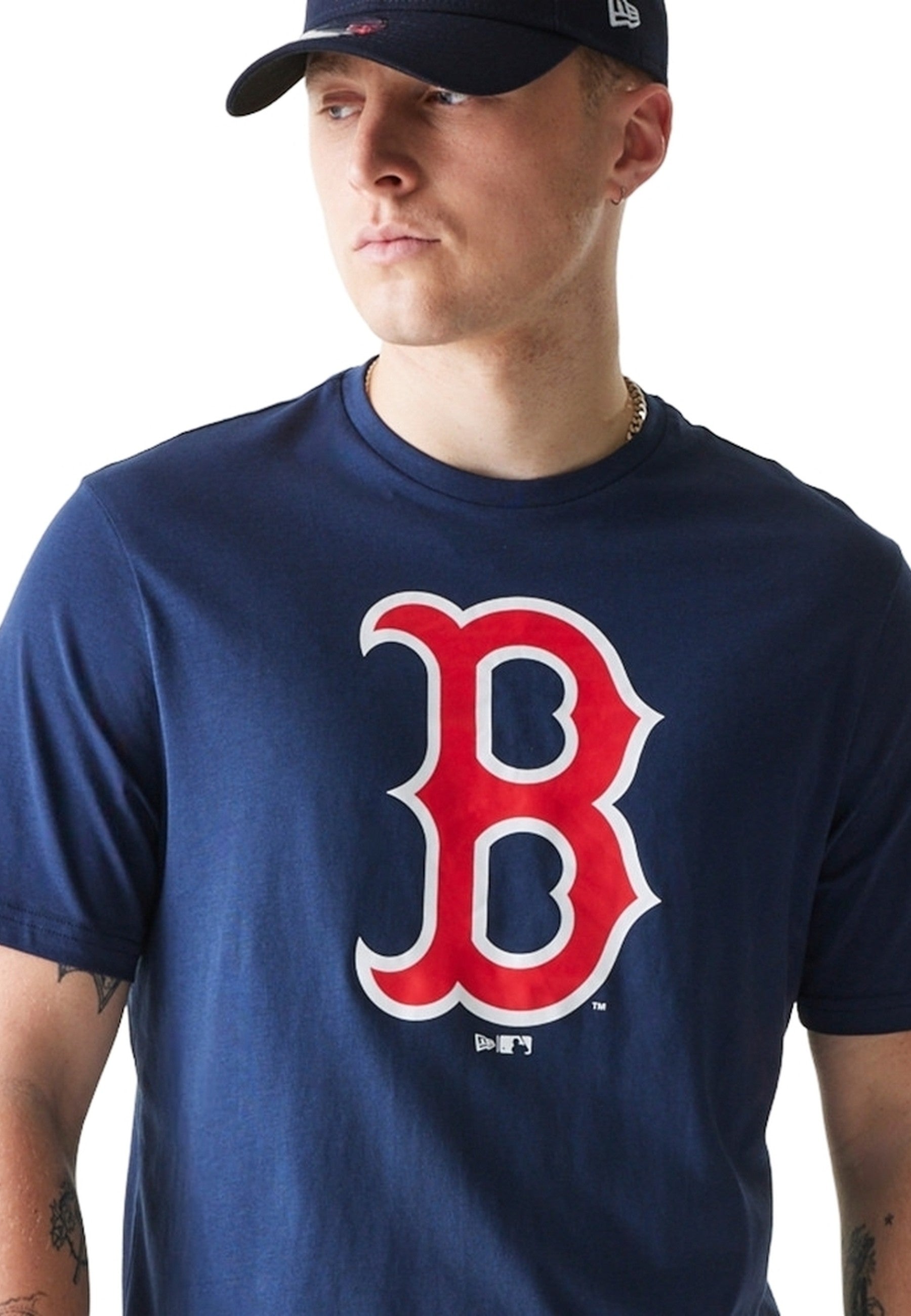 CAMISETA NEW ERA MARINO BOSTON RED SOX NOS MLB REGULAR TEE BOSRED