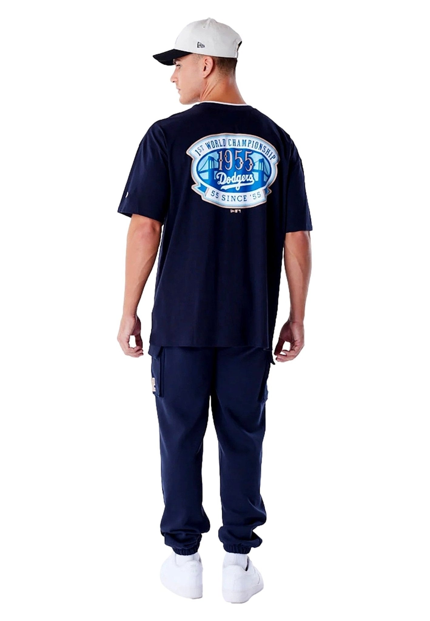 CAMISETA NEW ERA MARINO DODGERS WRLD SERIES DRP SHLDR TEE LOSDOD - AREA ZERO