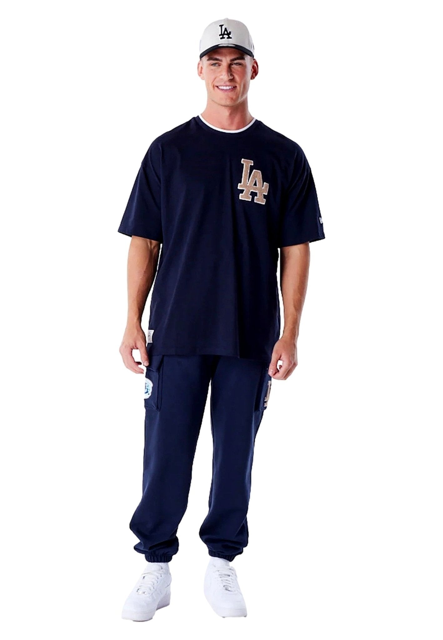 CAMISETA NEW ERA MARINO DODGERS WRLD SERIES DRP SHLDR TEE LOSDOD - AREA ZERO