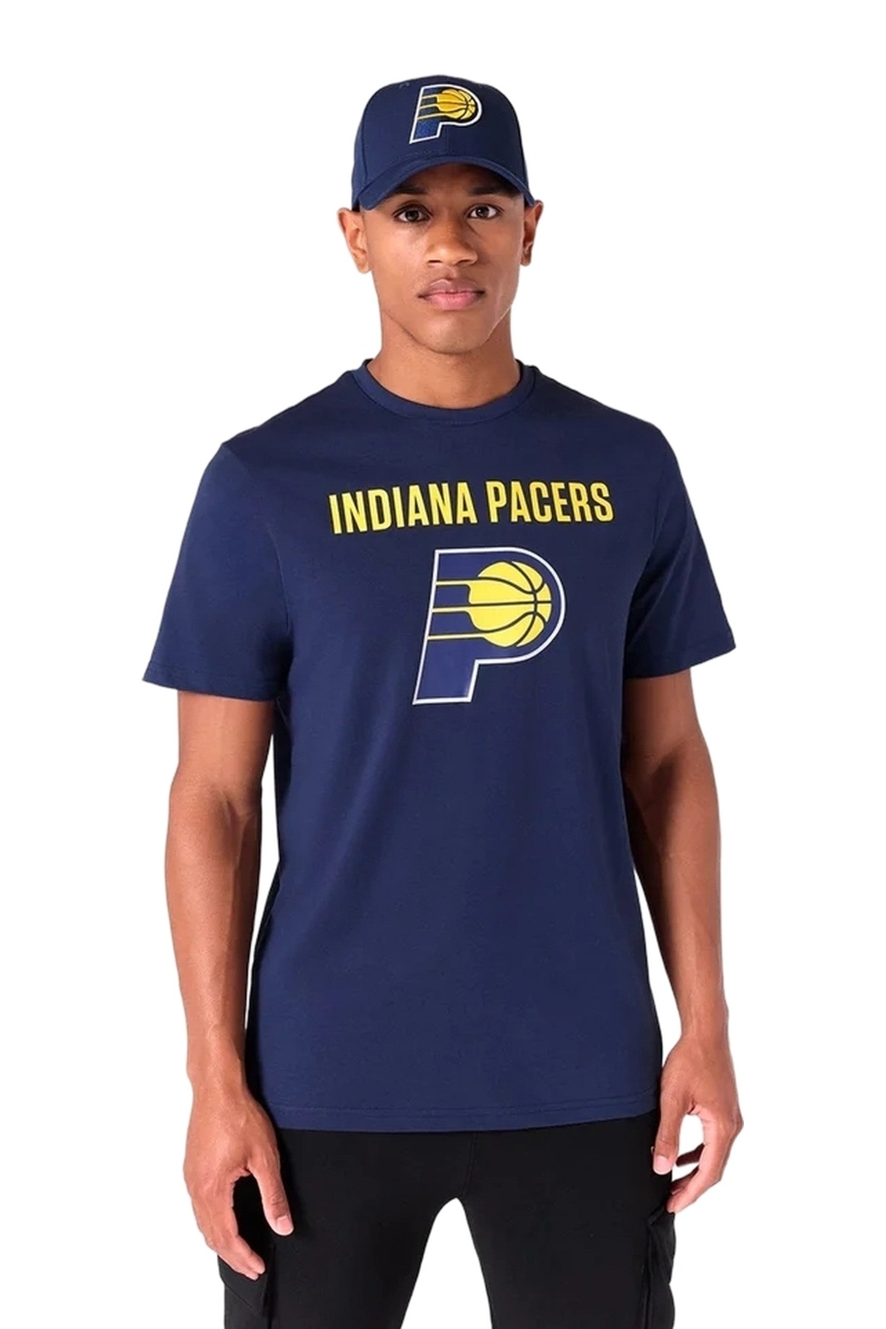 CAMISETA NEW ERA MARINO PACERS NOS NBA REGULAR TEE INDPAC