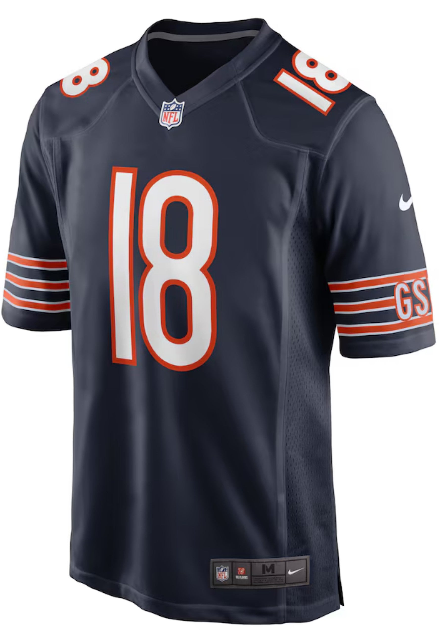 CAMISETA NFL NIKE MARINO BEARS CALEB WILLIAMS 18 NFL JERSEY