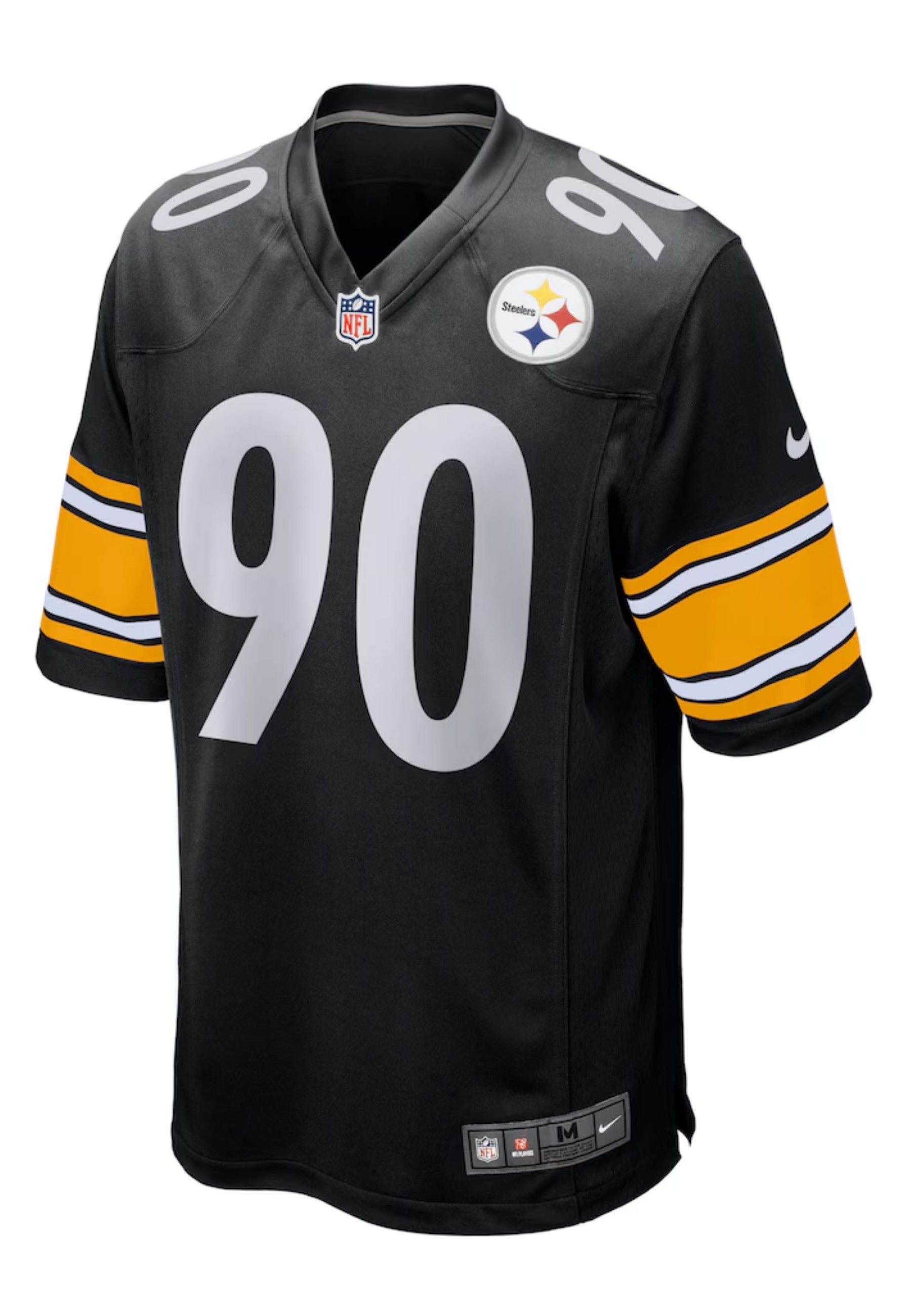 CAMISETA NFL NIKE NEGRA STEELERS TJ WATT 90 NFL JERSEY