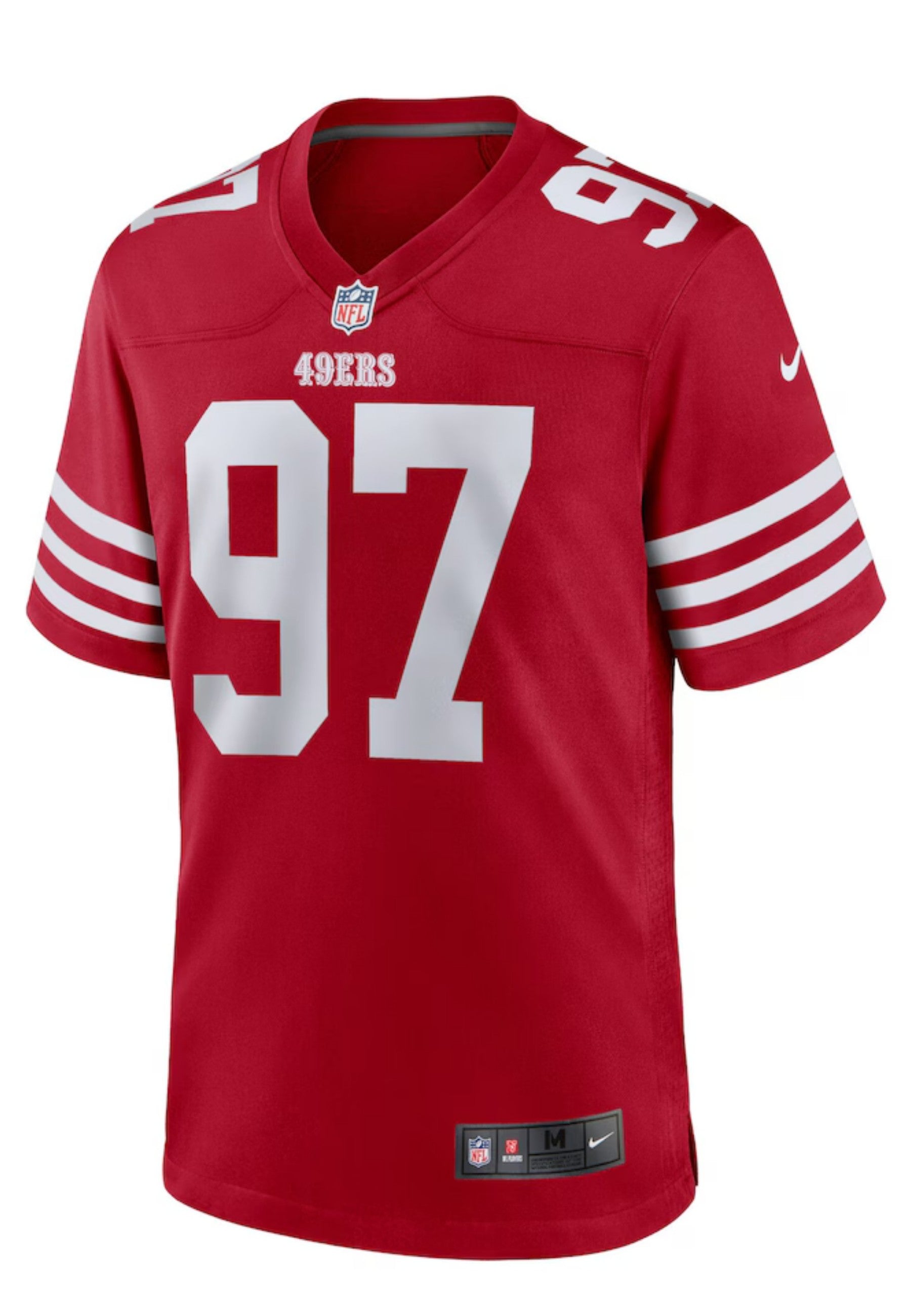 CAMISETA NFL NIKE ROJA 49ERS NICK BOSA 97 NFL JERSEY