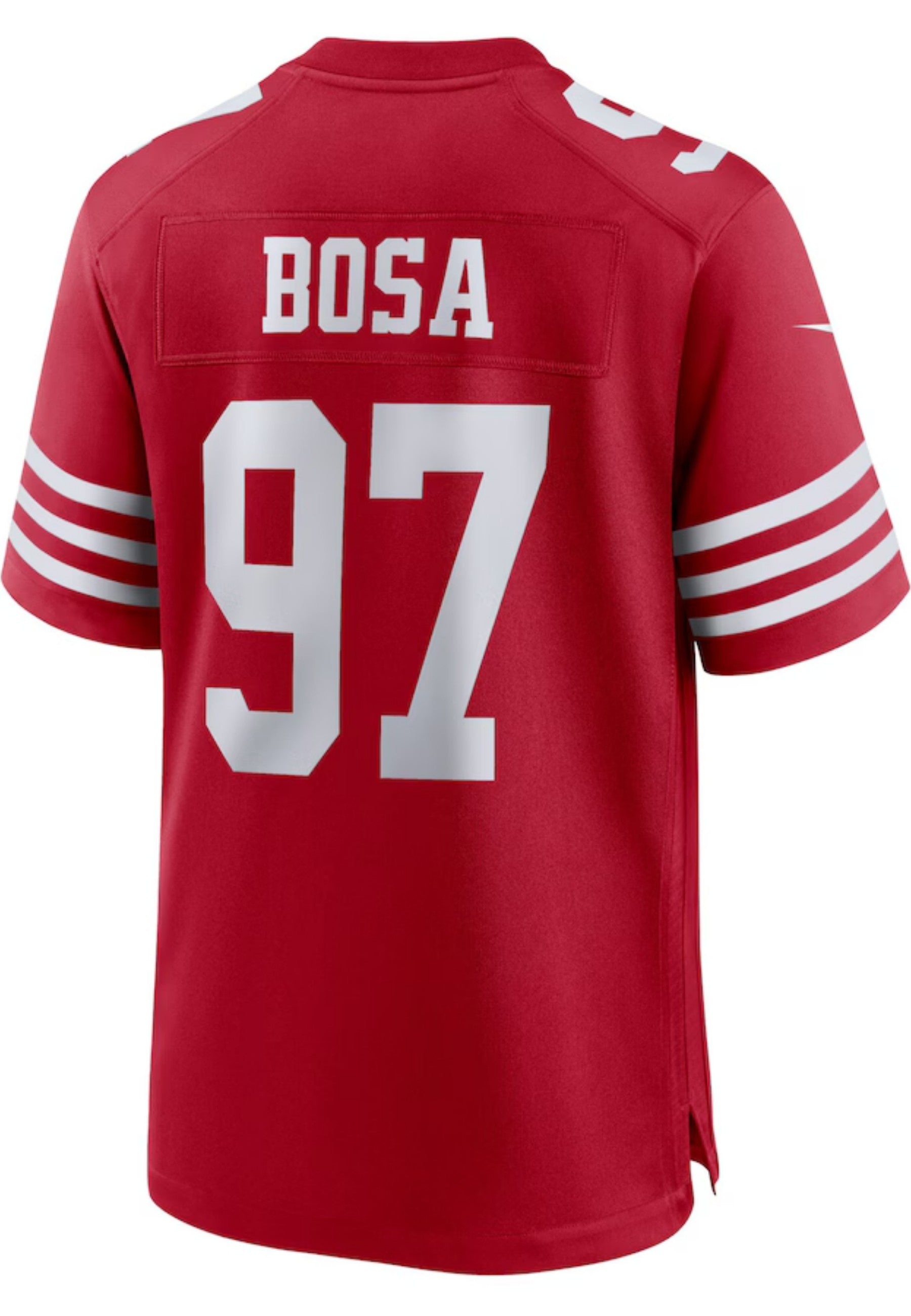 CAMISETA NFL NIKE ROJA 49ERS NICK BOSA 97 NFL JERSEY
