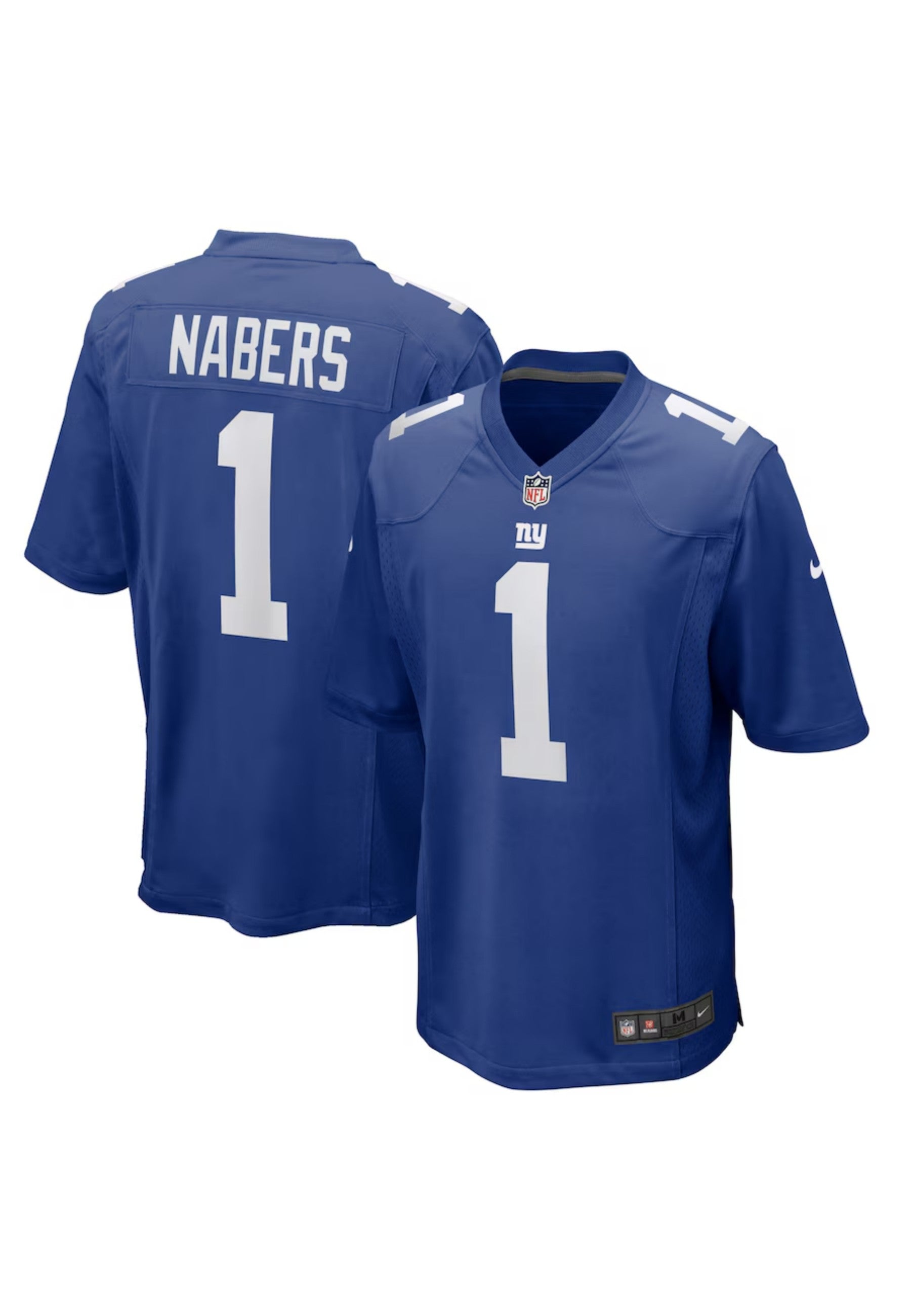 CAMISETA NFL NIKE ROYAL GIANTS MALIK NABERS 1 NFL JERSEY