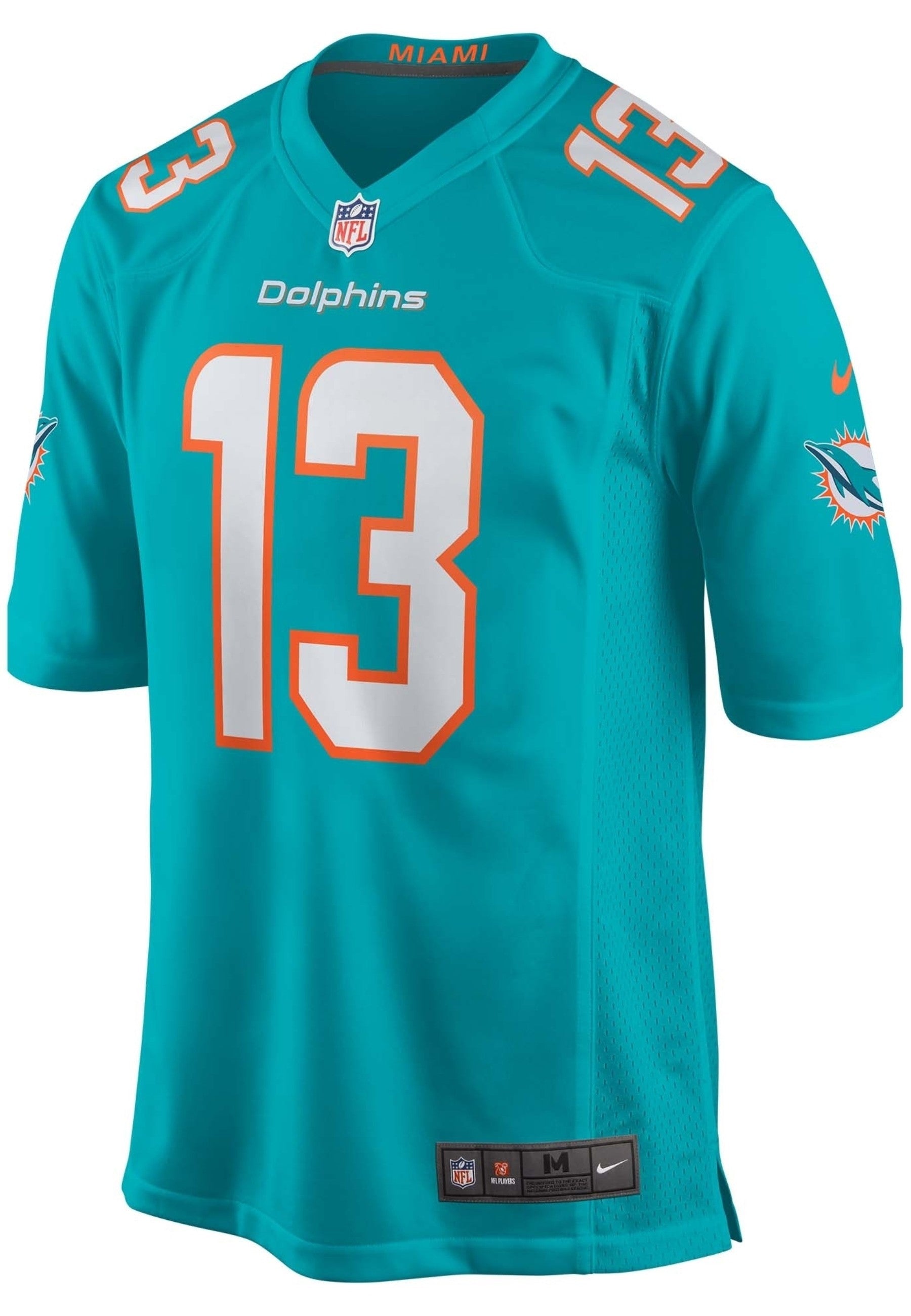 CAMISETA NFL NIKE TURQUESA DOLPHINS DAN MARINO 13 NFL JERSEY