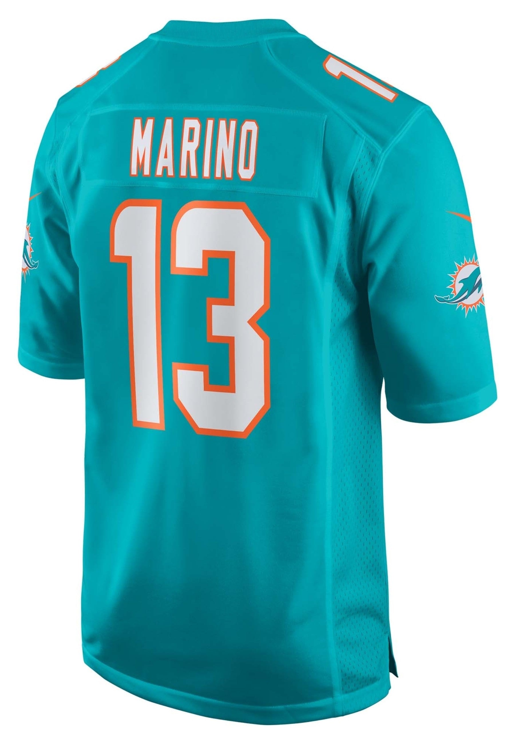 CAMISETA NFL NIKE TURQUESA DOLPHINS DAN MARINO 13 NFL JERSEY