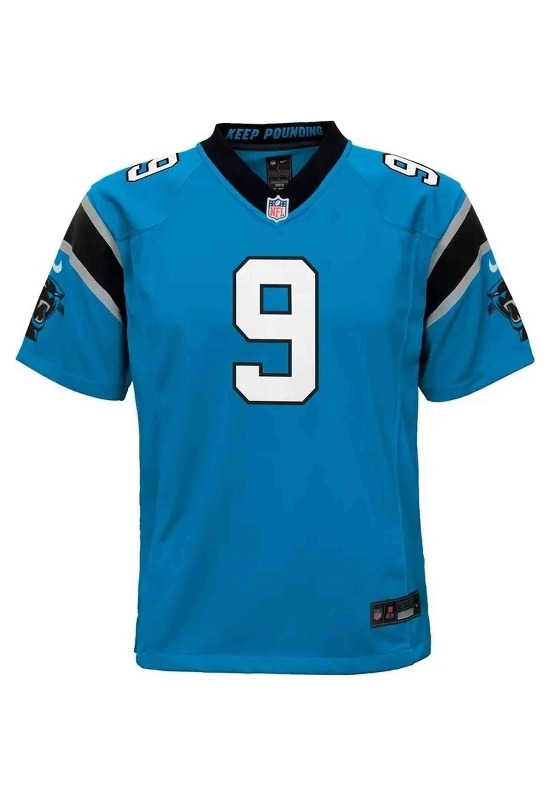 CAMISETA NIKE AZUL CAROLINA PANTHERS YOUNG 9 HOME FIELD JERSEY