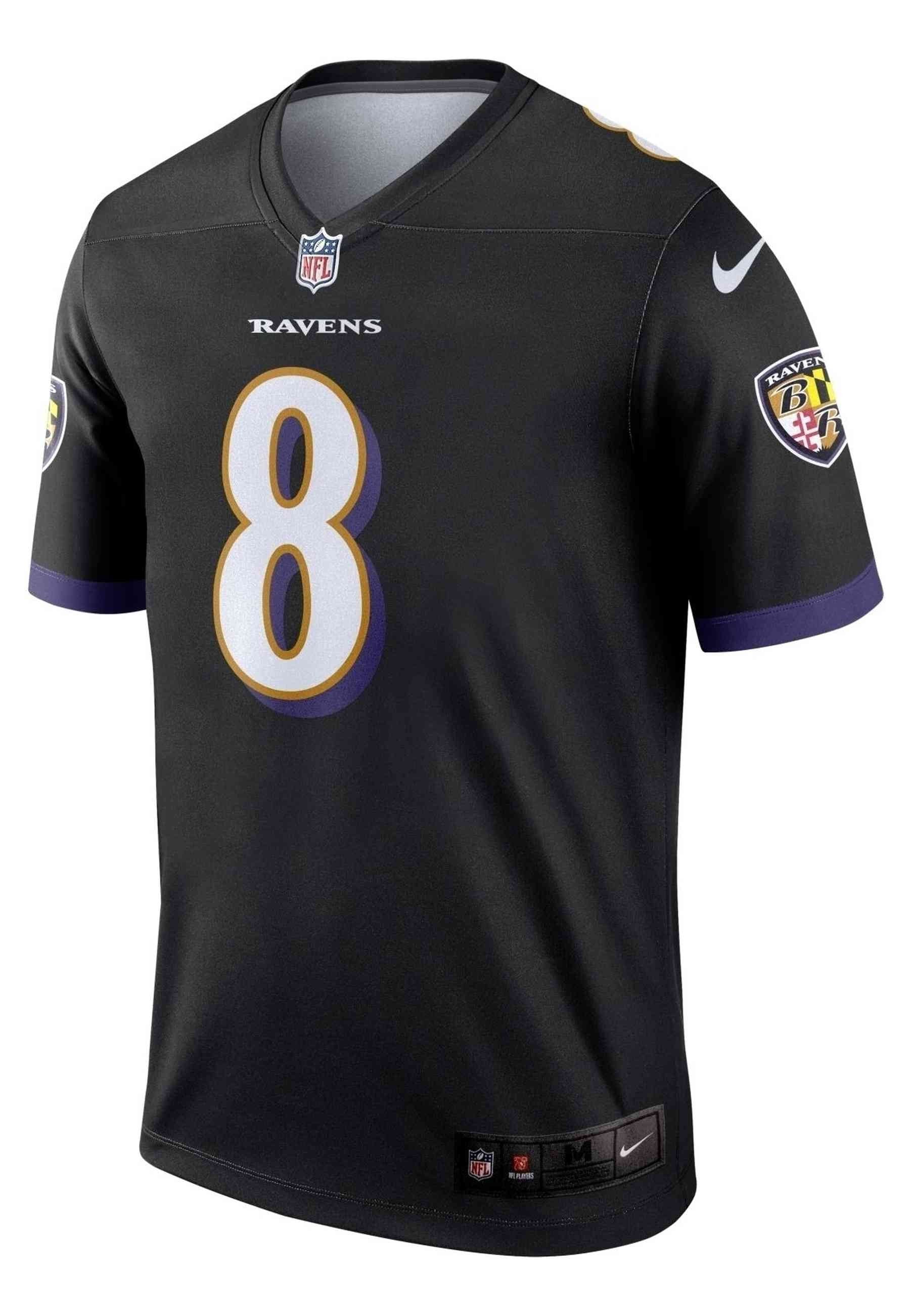 CAMISETA NIKE NEGRA BALTIMORE RAVENS DERRICK HENRY 22 HOME LEGEND NFL JERSEY
