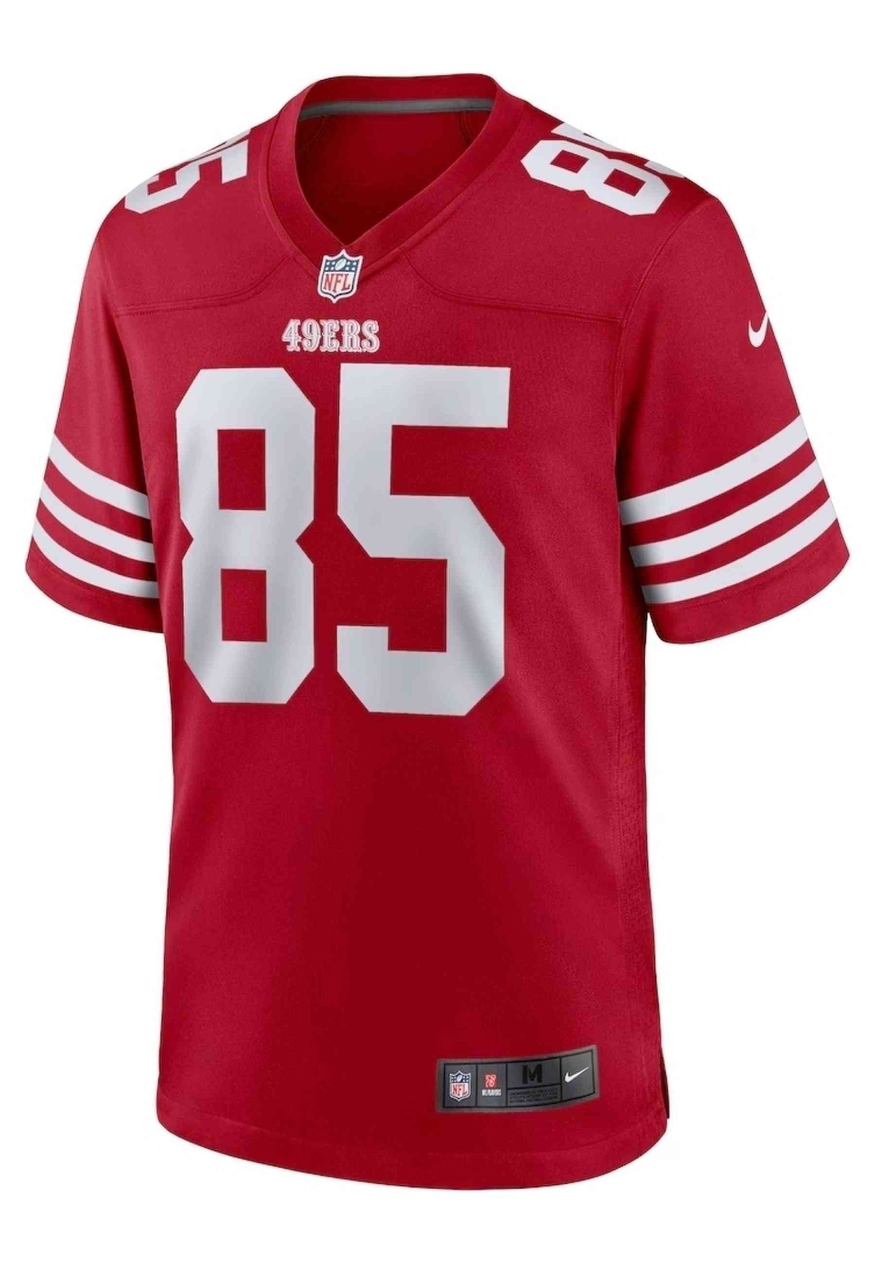 CAMISETA NIKE ROJA 49ERS KITTLE 85 HOME FIELD JERSEY
