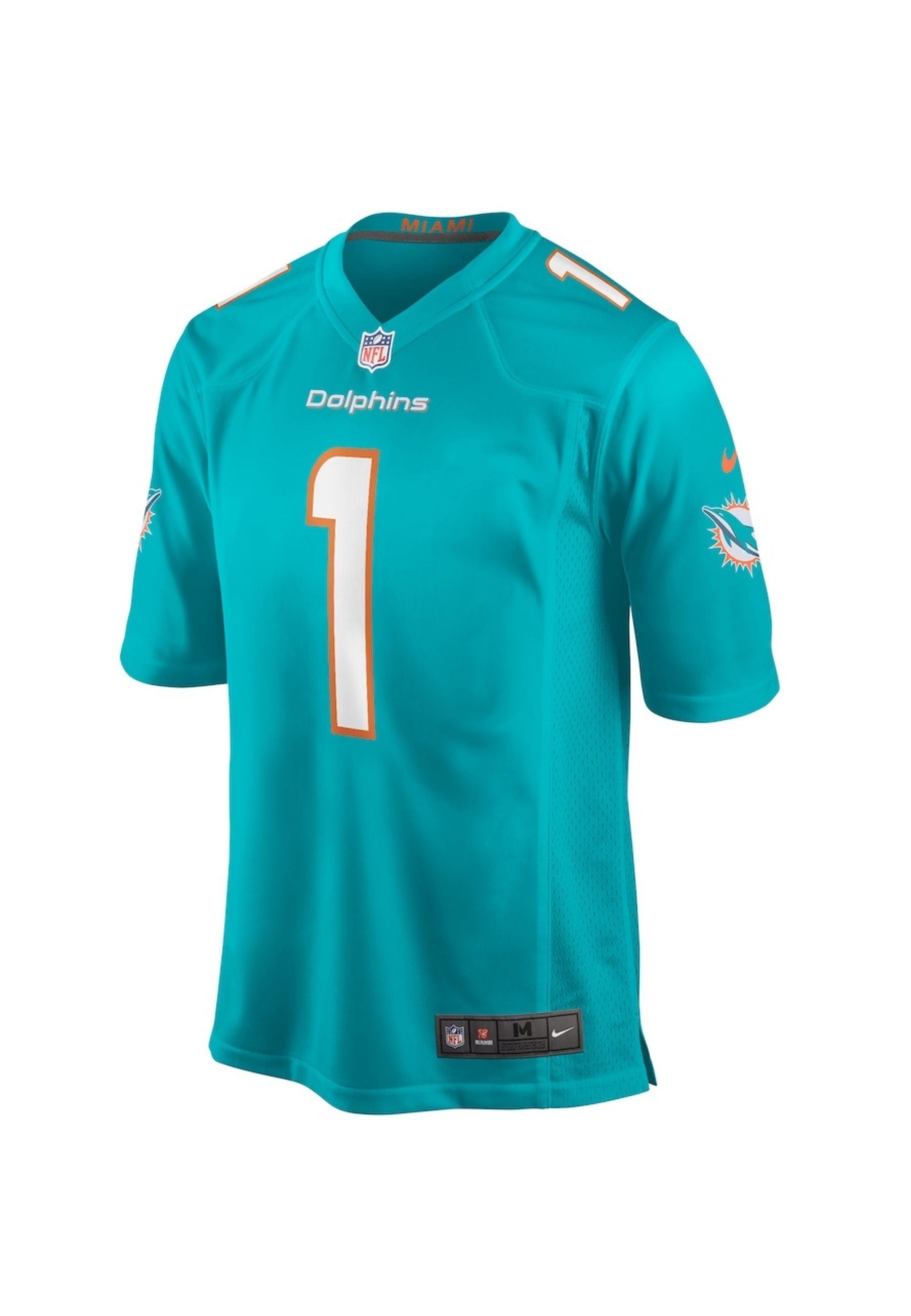 CAMISETA NIKE TURQUESA MIAMI DOLPHINS NFL JERSEY