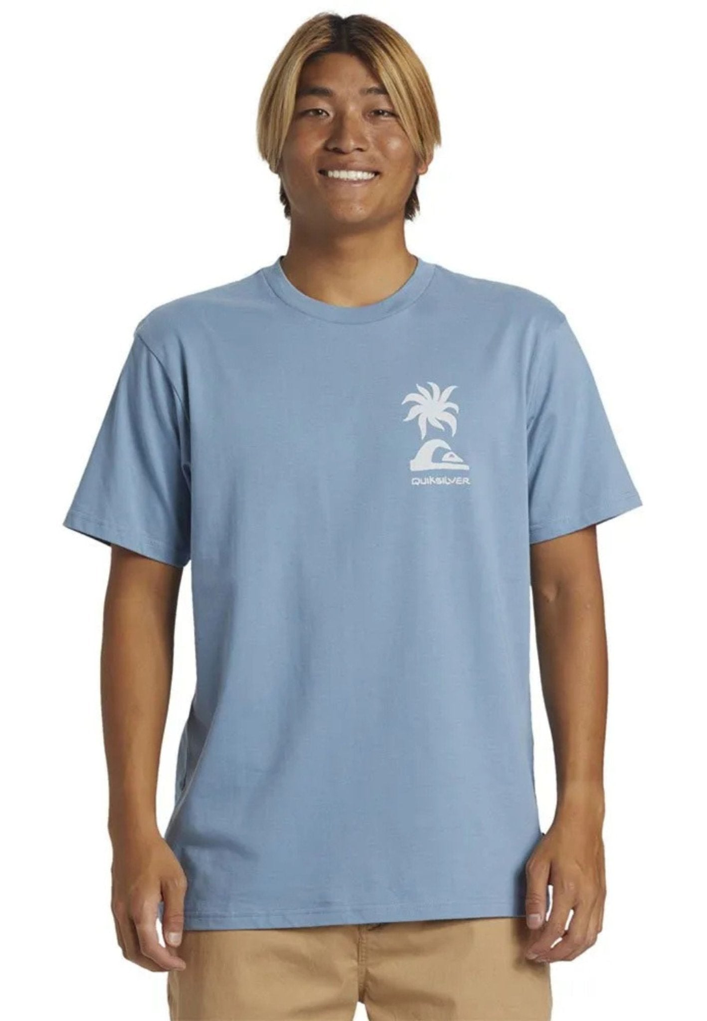CAMISETA QUIKSILVER CELESTE TROPICAL BREEZE TEE BKQ0 - AREA ZERO