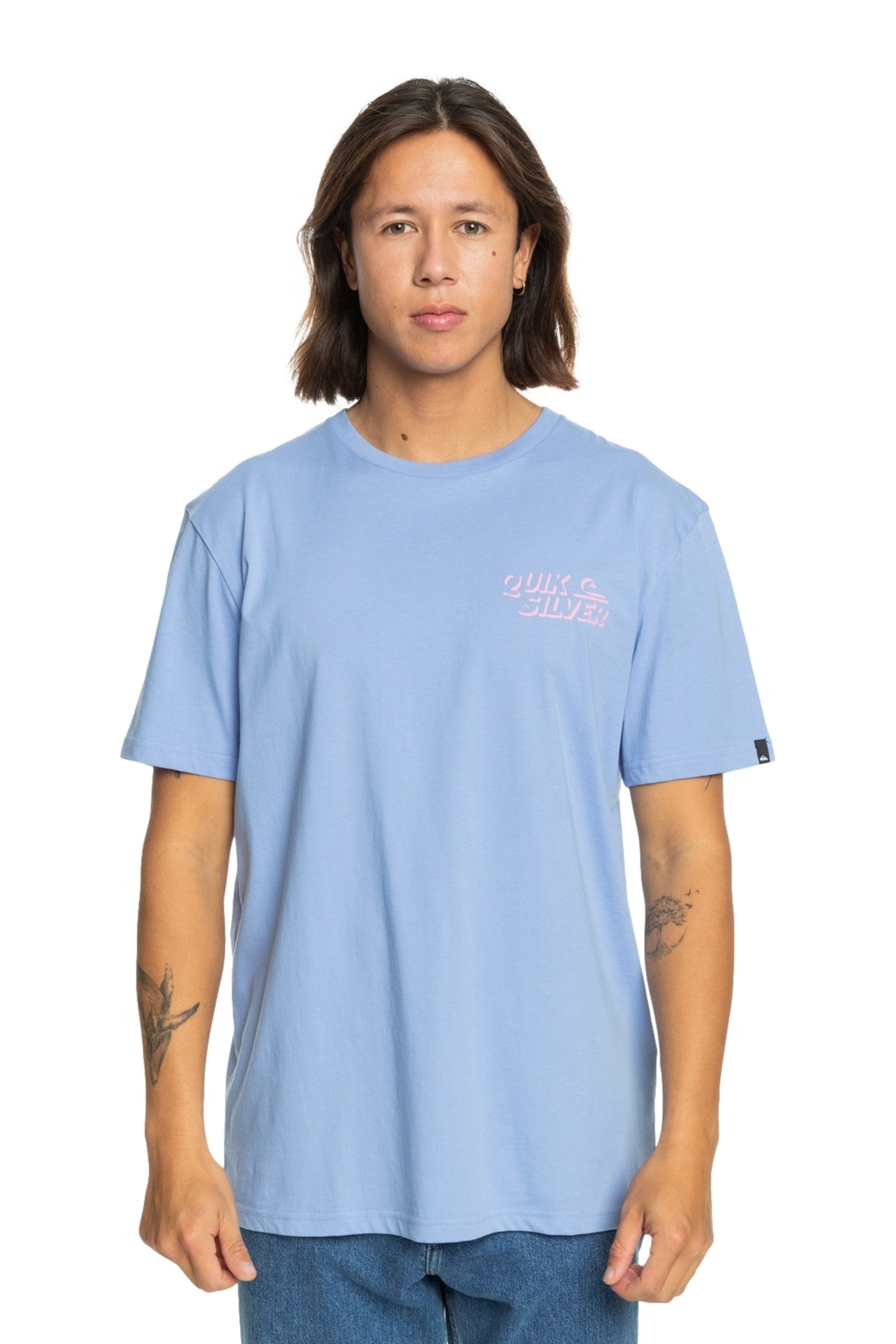 CAMISETA QUIKSILVER MORADA SHADOW KNOCK TEE PZE0