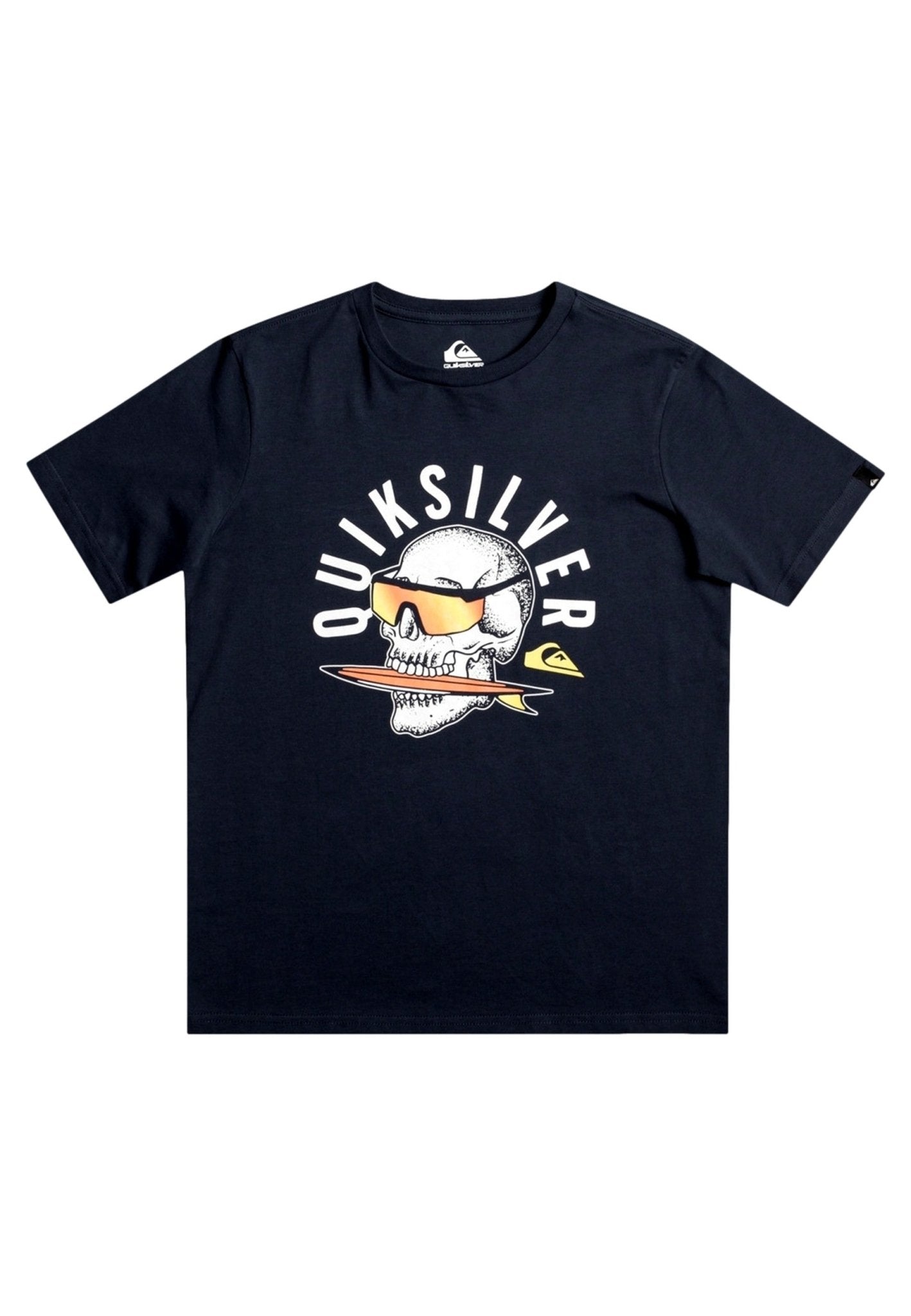 CAMISETA QUIKSILVER NEGRA ROCKIN SKULL M TEE KVJ0 - AREA ZERO