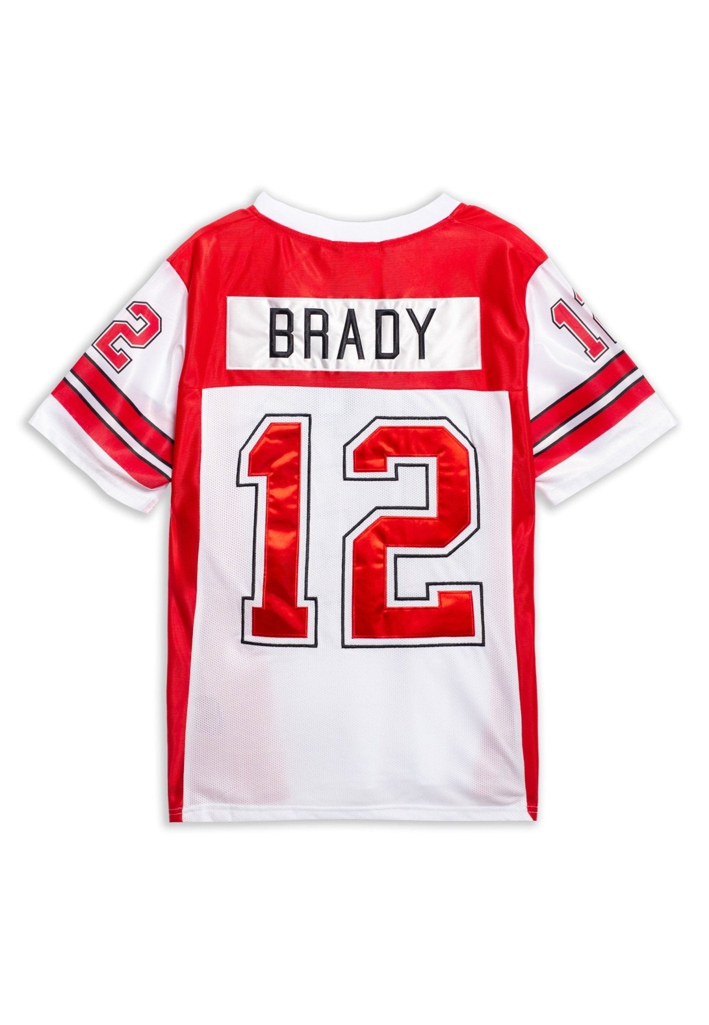 CAMISETA ROJA BRADY 12 NFL JERSEY - AREA ZERO
