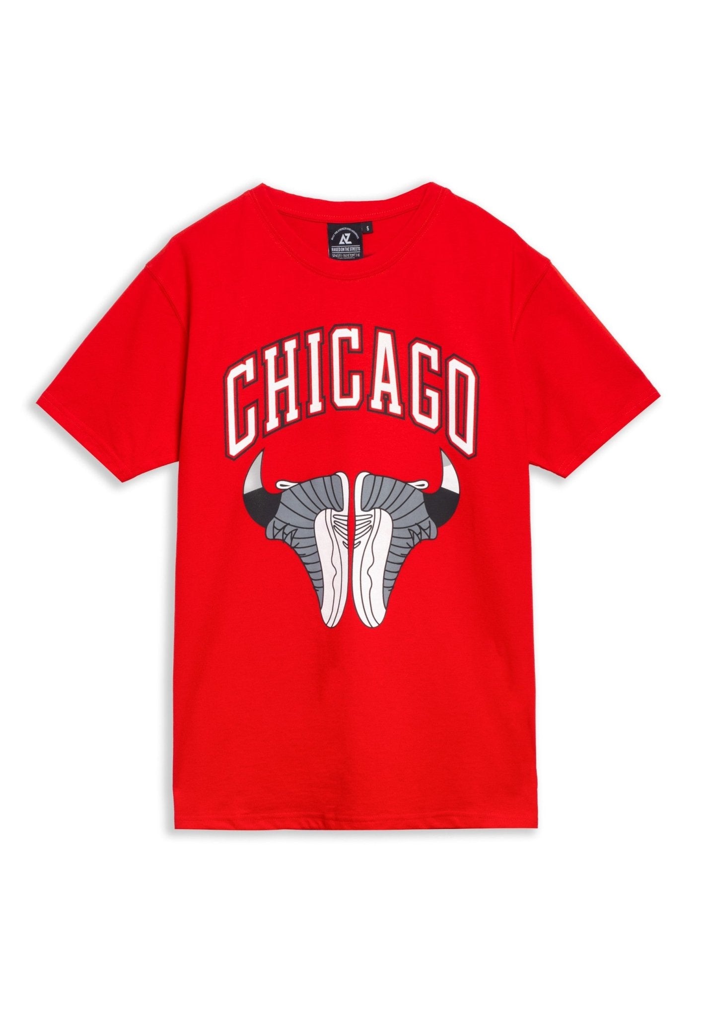 CAMISETA ROJA CHICAGO SNEAKERS TEE - AREA ZERO