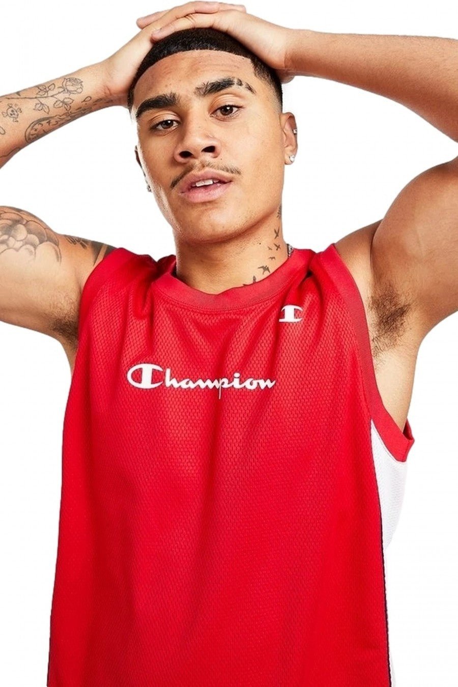 CAMISETA ROJA LEON MANGA CORTA - AREA ZERO