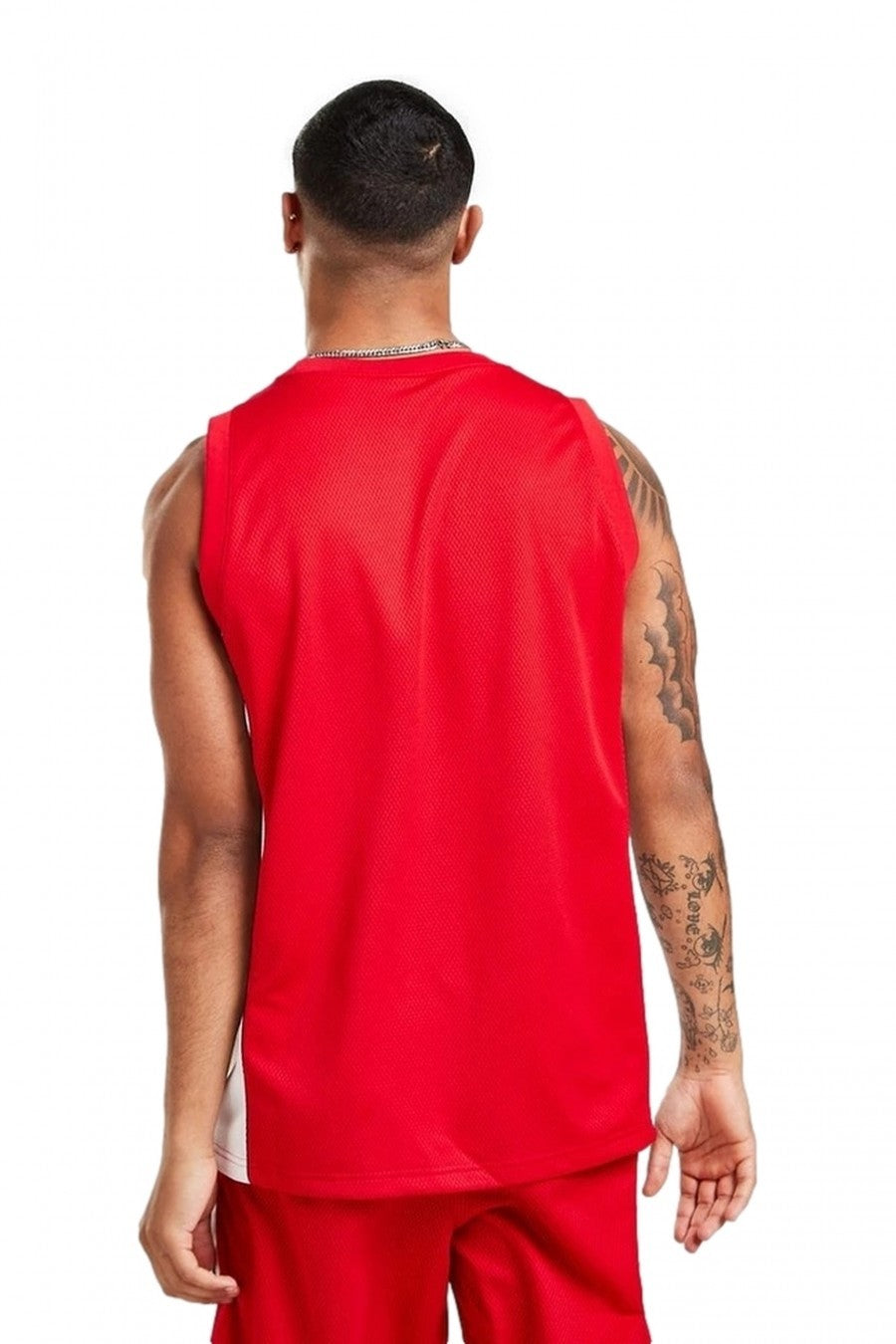 CAMISETA ROJA LEON MANGA CORTA