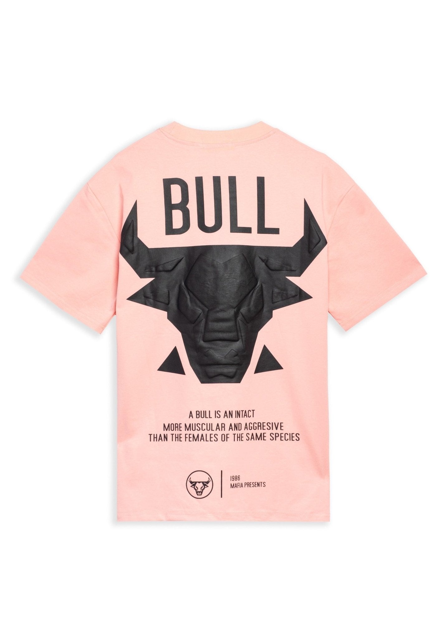 CAMISETA ROSA BULL BACK TEE - AREA ZERO