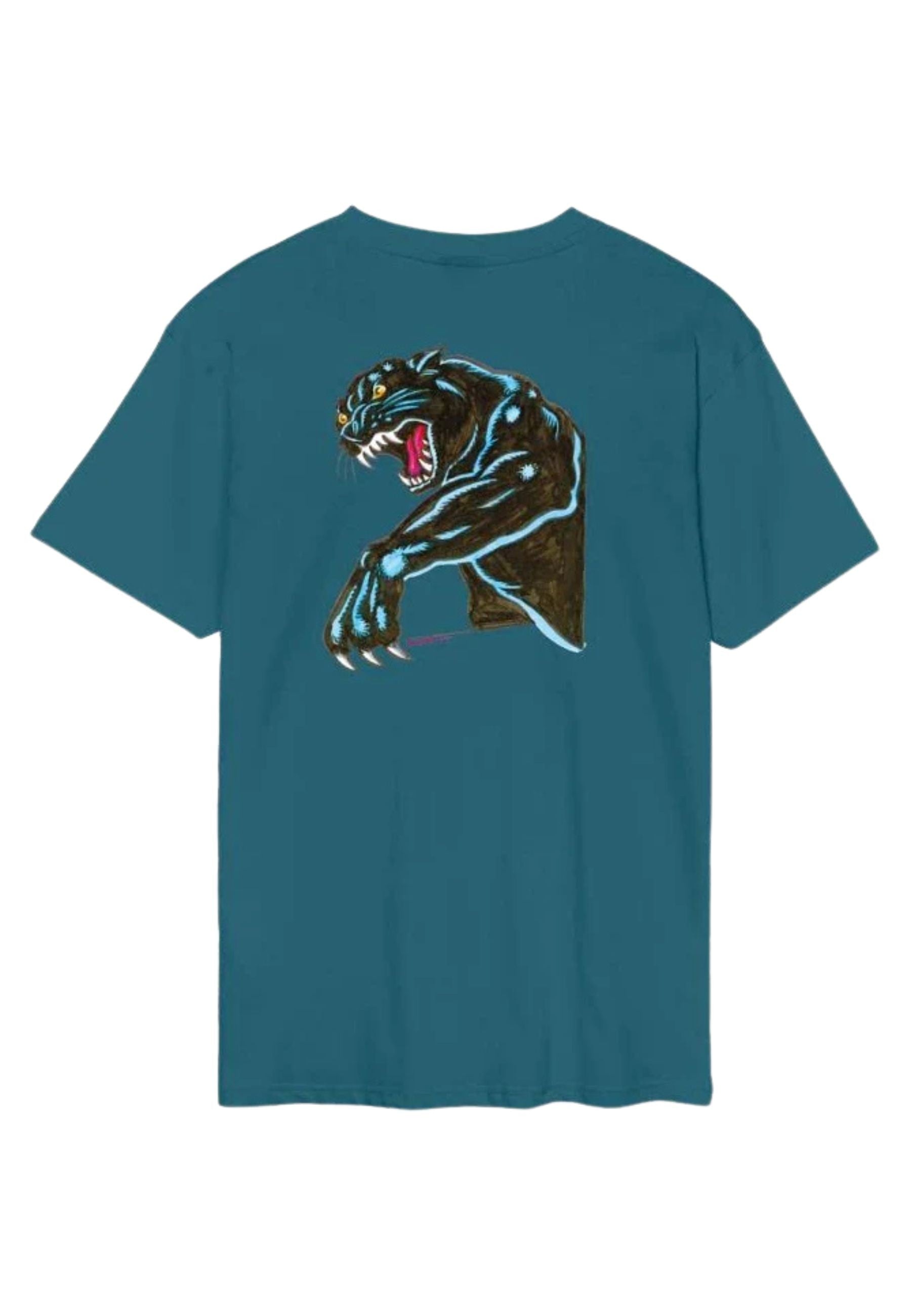 CAMISETA SANTA CRUZ AZUL NATAS SKETCH PANTHER TEE