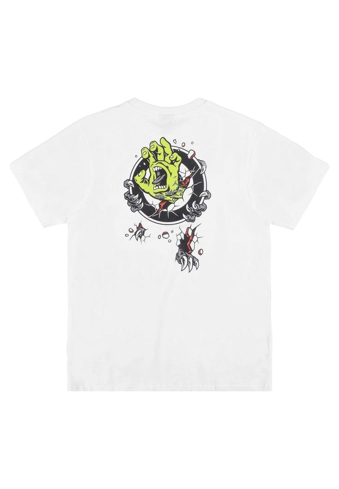 CAMISETA SANTA CRUZ BLANCA ROSKOPP SCREAMING TARGET TEE - AREA ZERO