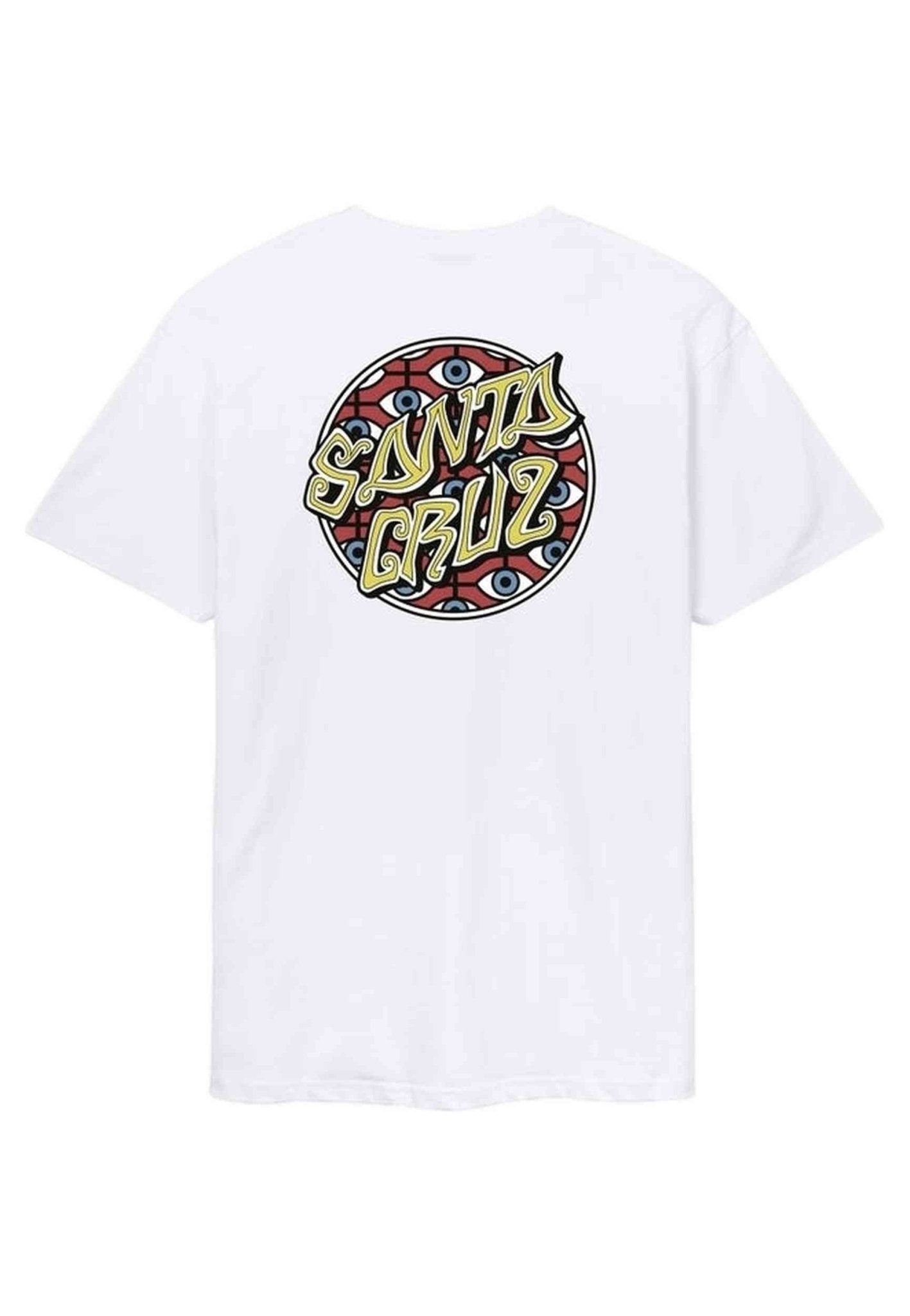 CAMISETA SANTA CRUZ BLANCA SALBA EYES DOT TEE - AREA ZERO