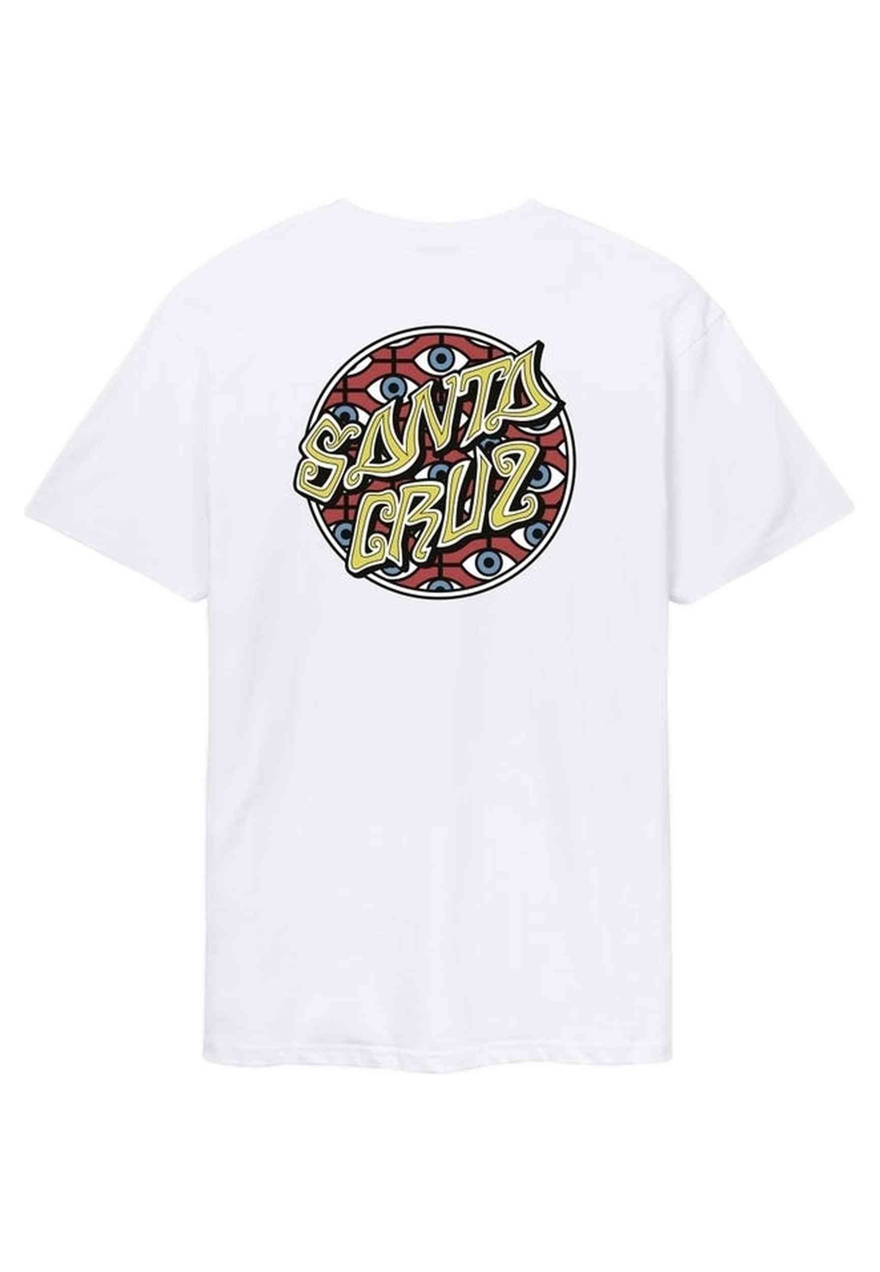 CAMISETA SANTA CRUZ BLANCA SALBA EYES DOT TEE