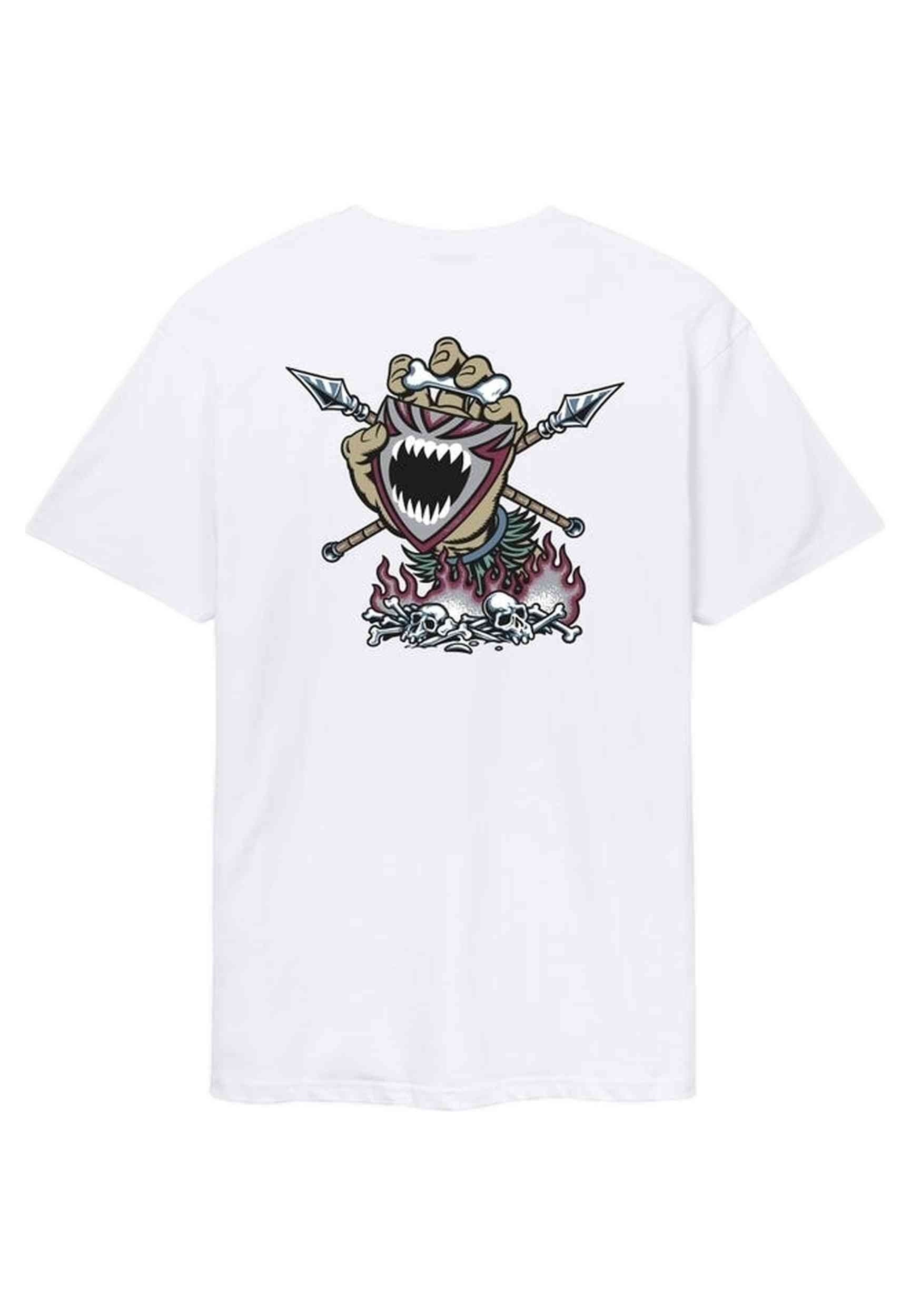 CAMISETA SANTA CRUZ BLANCA SALBA SCREAMING WITCH DOC TEE
