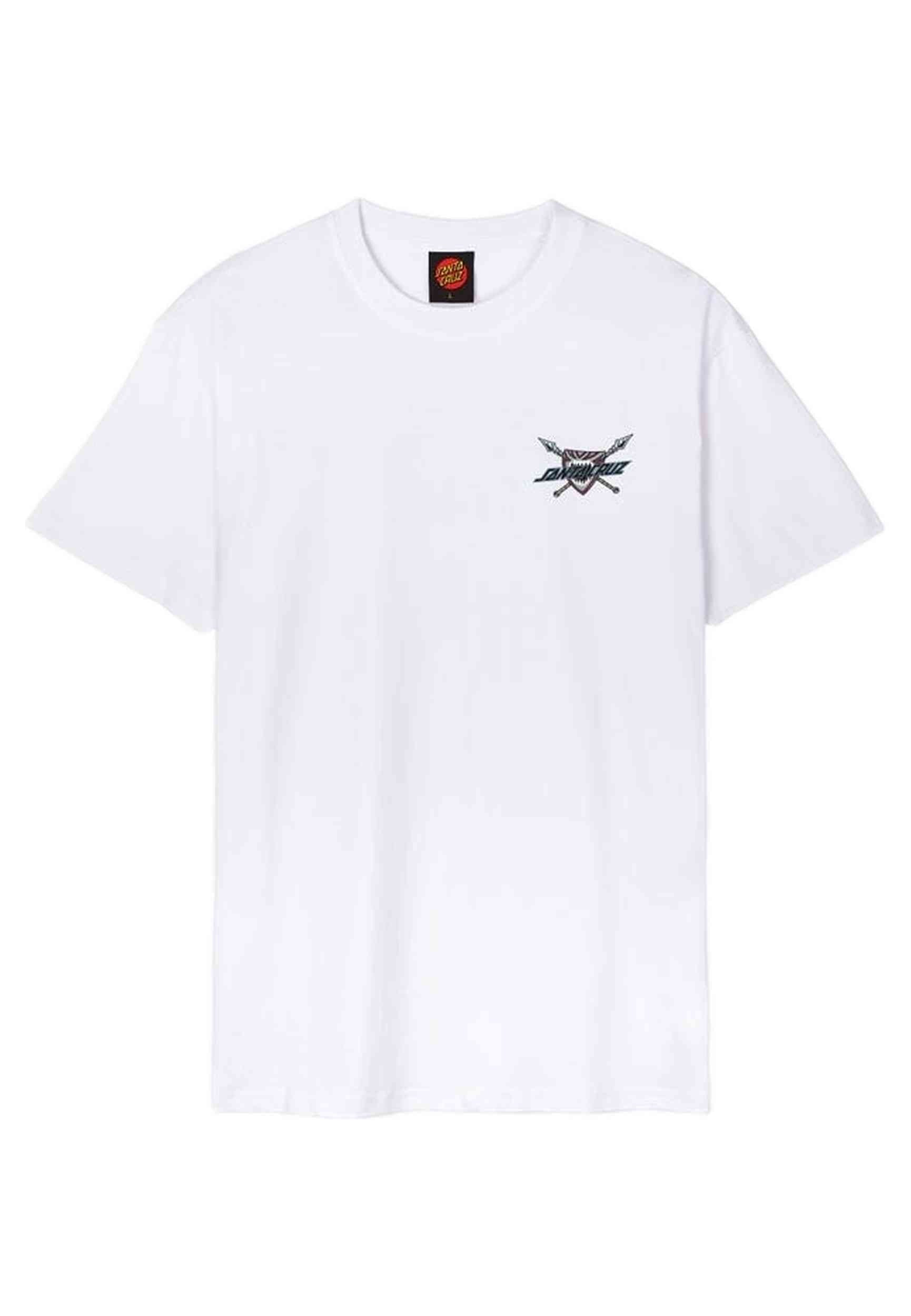 CAMISETA SANTA CRUZ BLANCA SALBA SCREAMING WITCH DOC TEE